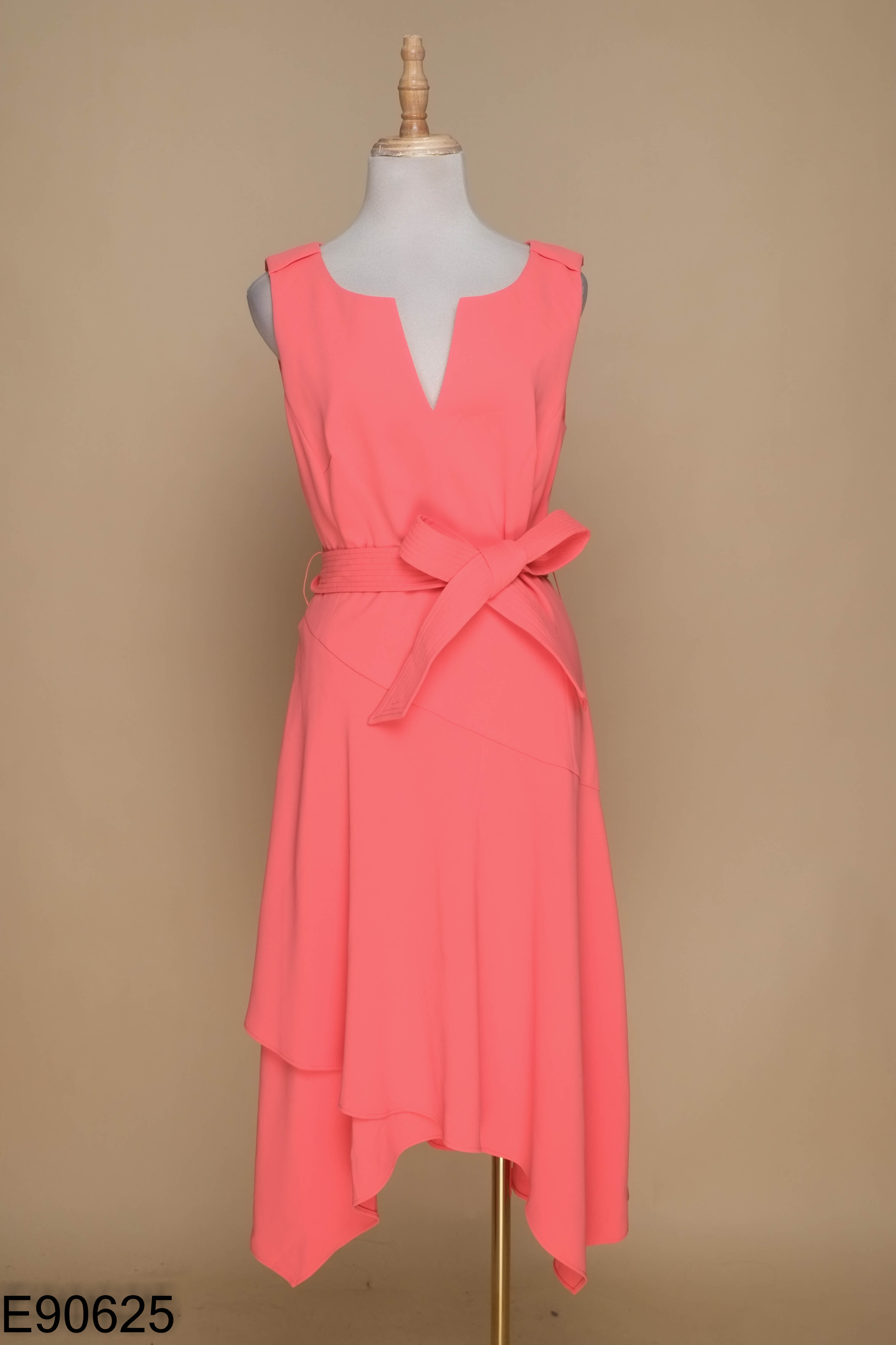 Váy hồng cam KAREN MILLEN kèm đai
