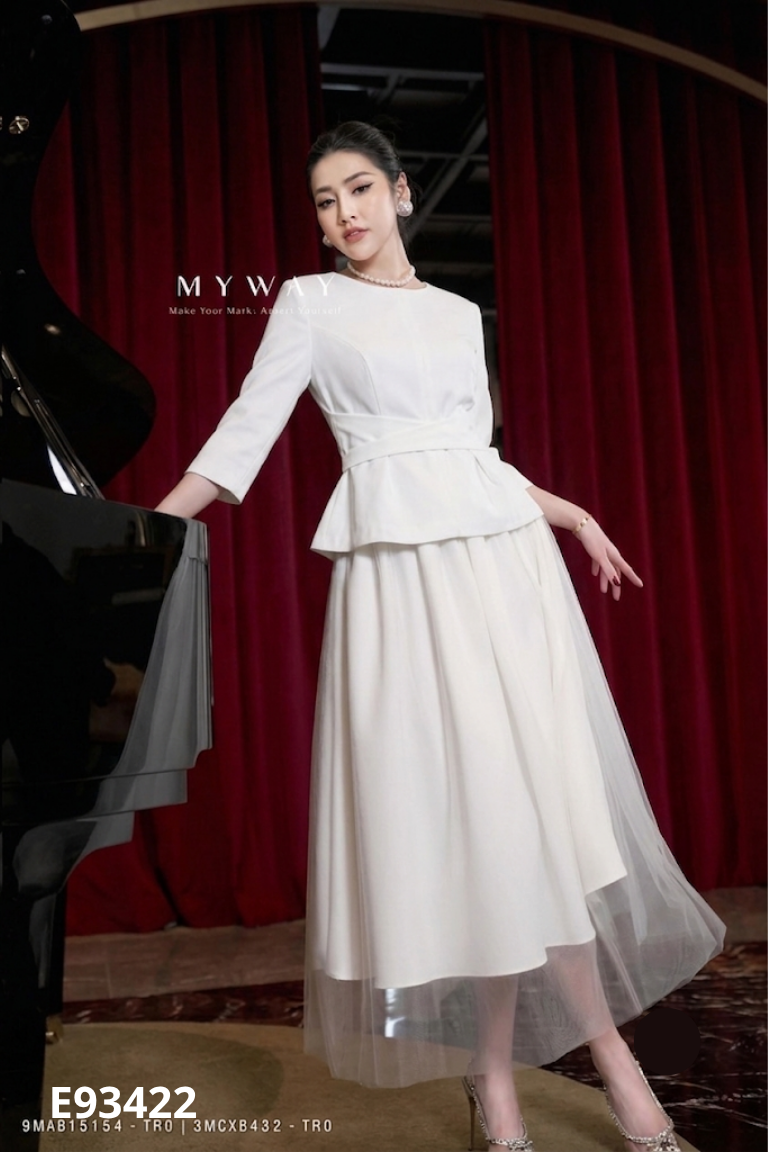 NEWTAG Áo trắng MY WAY công sở