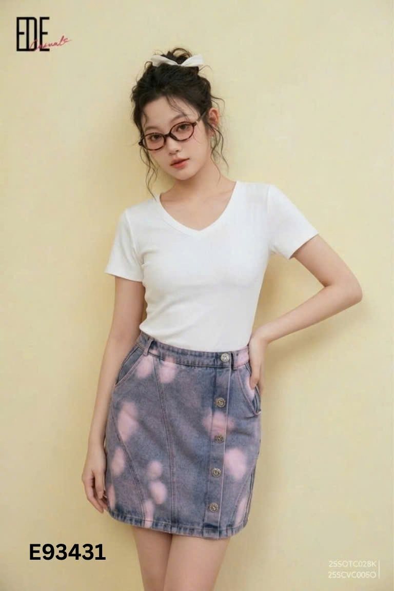 Áo YODY trắng cổ V