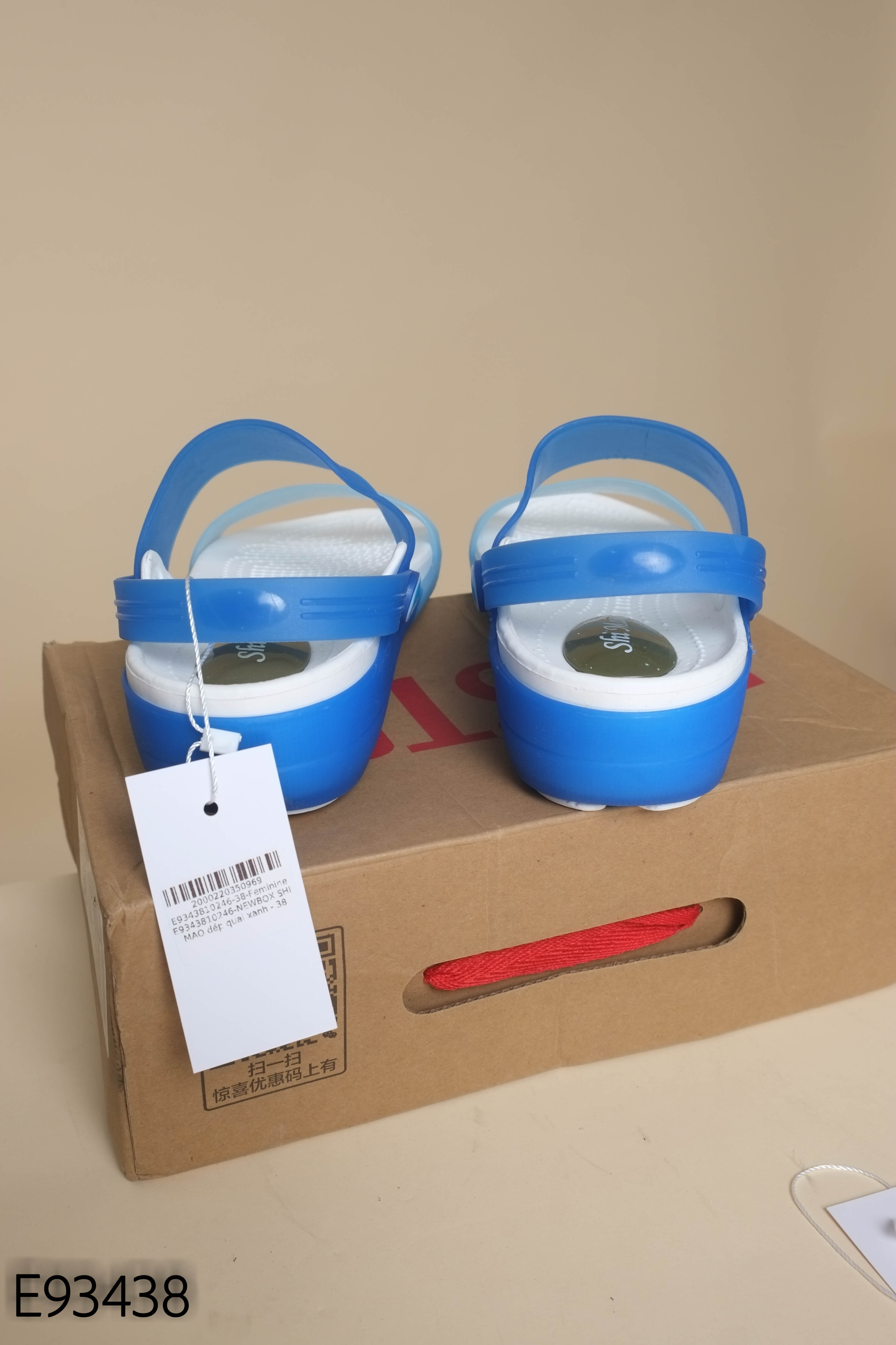 NEWBOX SHI MAO dép quai xanh