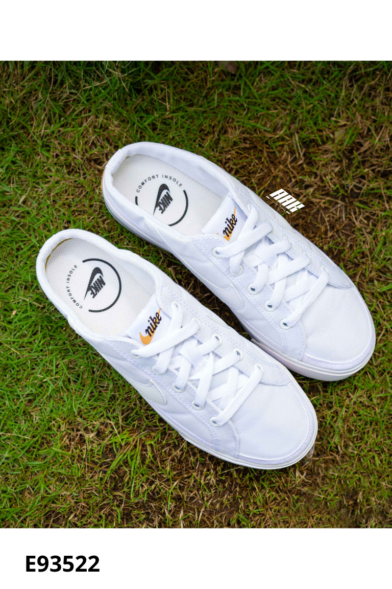 Giày mule NIKE trắng kem