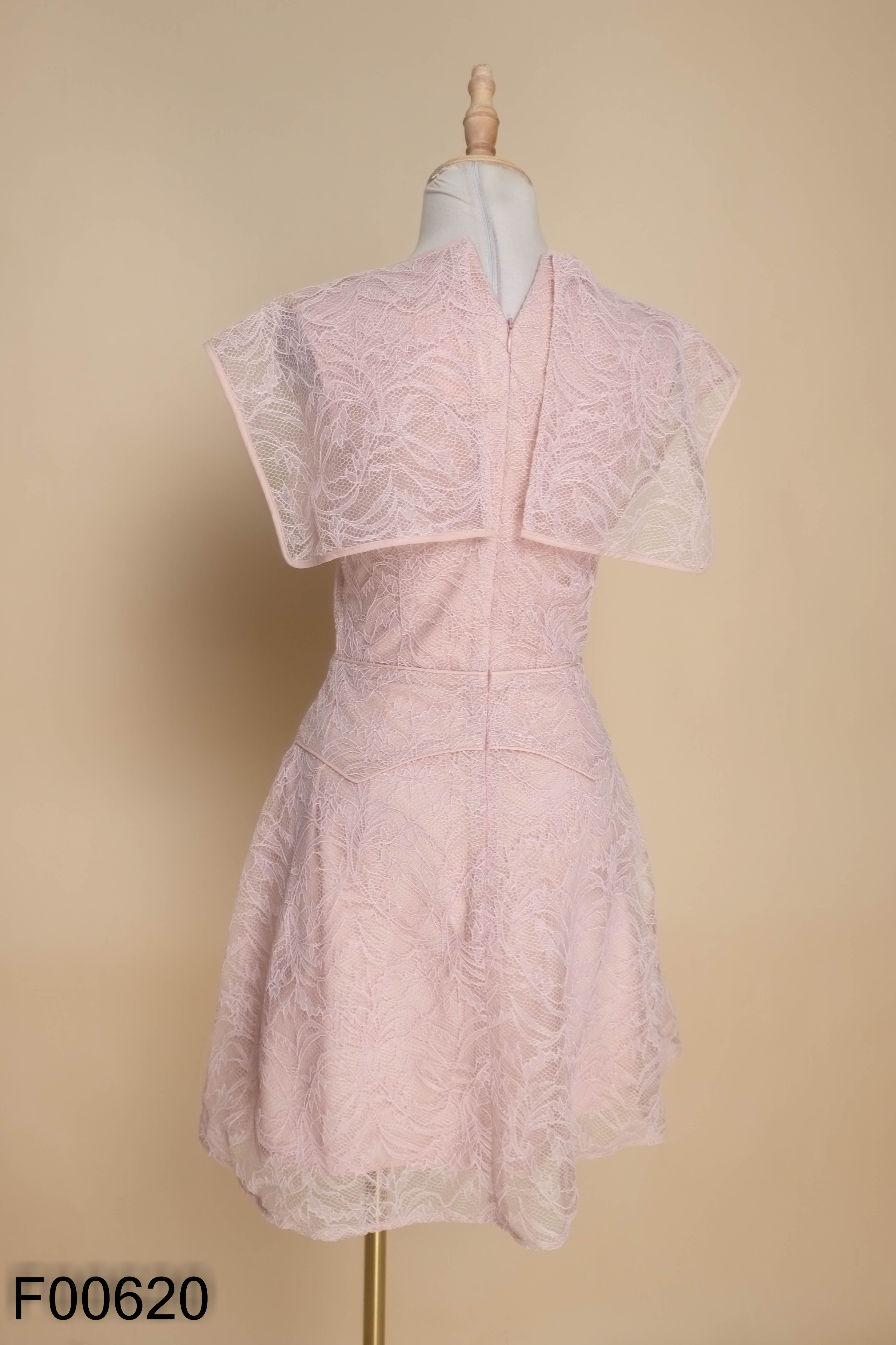 Váy AMY STORE hồng lưới