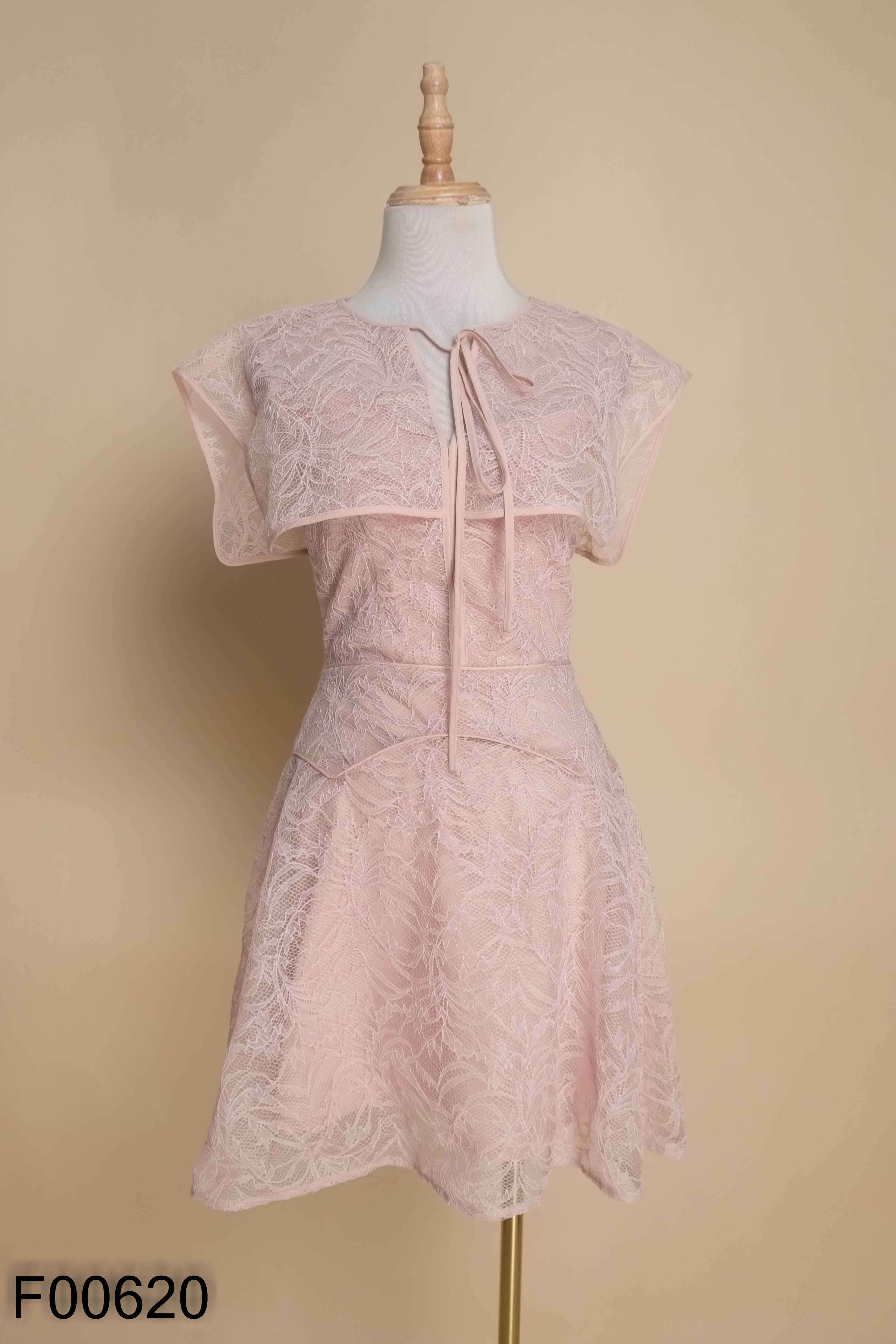 Váy AMY STORE hồng lưới