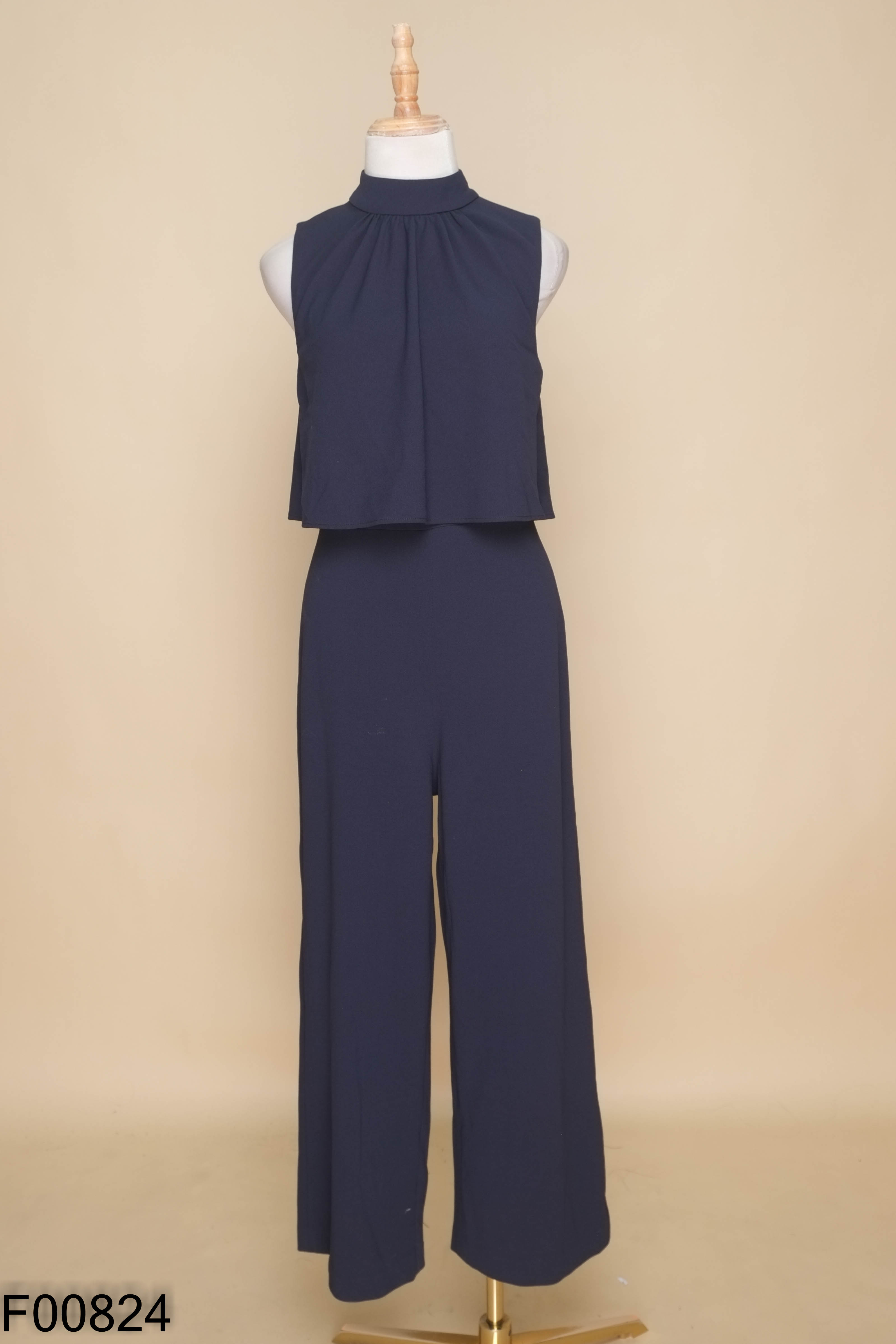 NEWTAG Jumpsuits DKNY xanh than sát nách