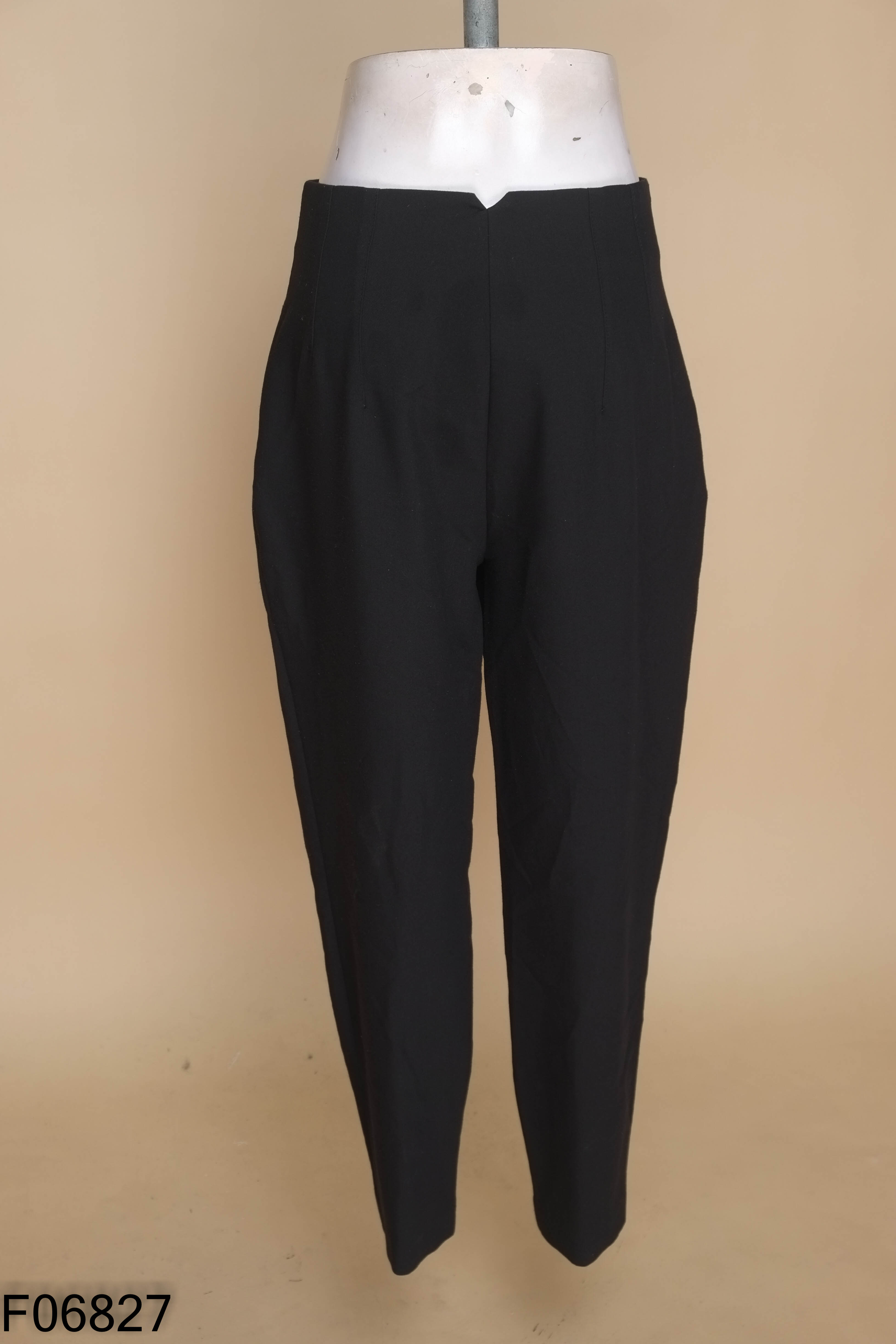 Quần ZARA baggy vải đen