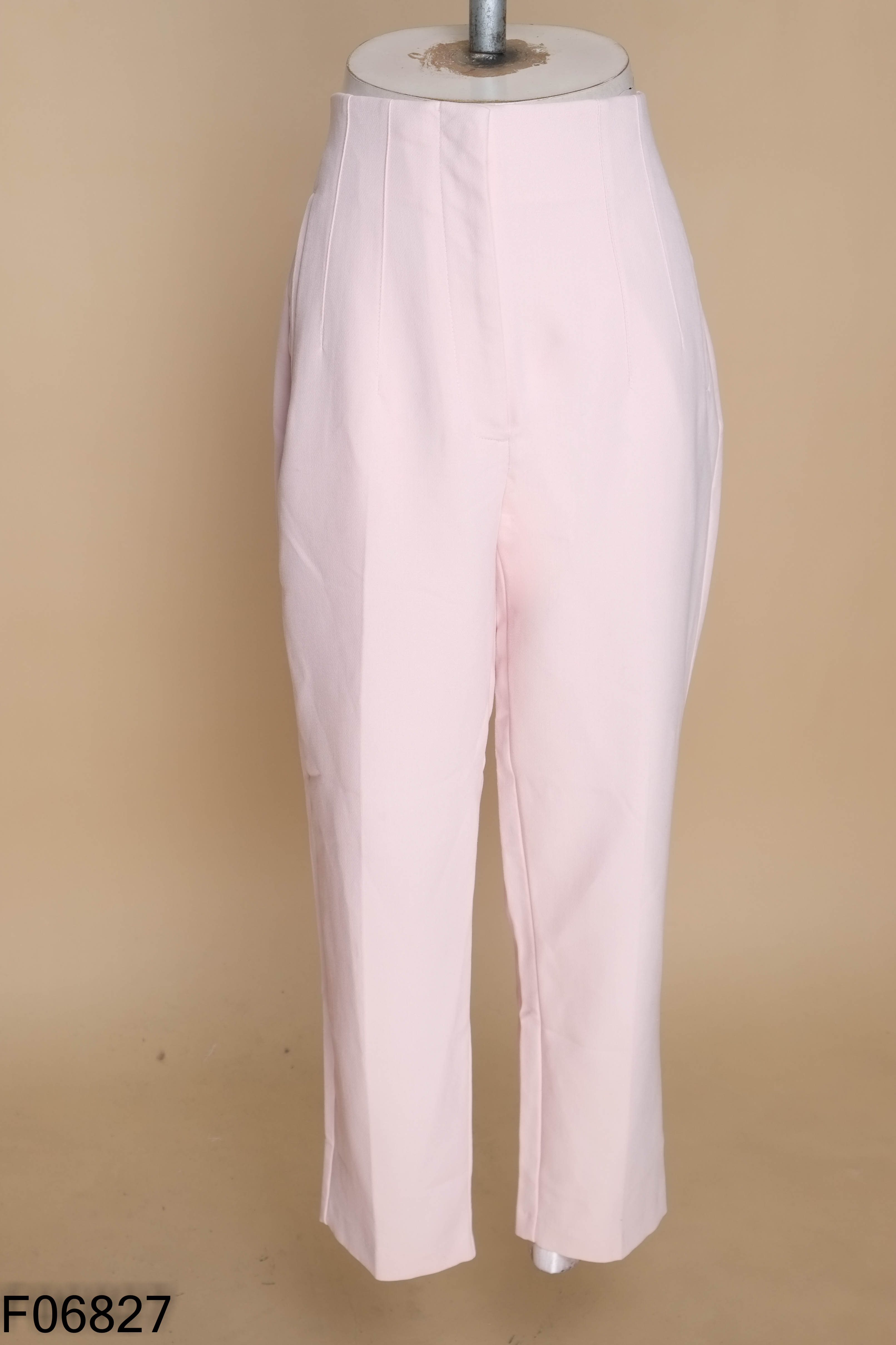 Quần ZARA baggy vải hồng