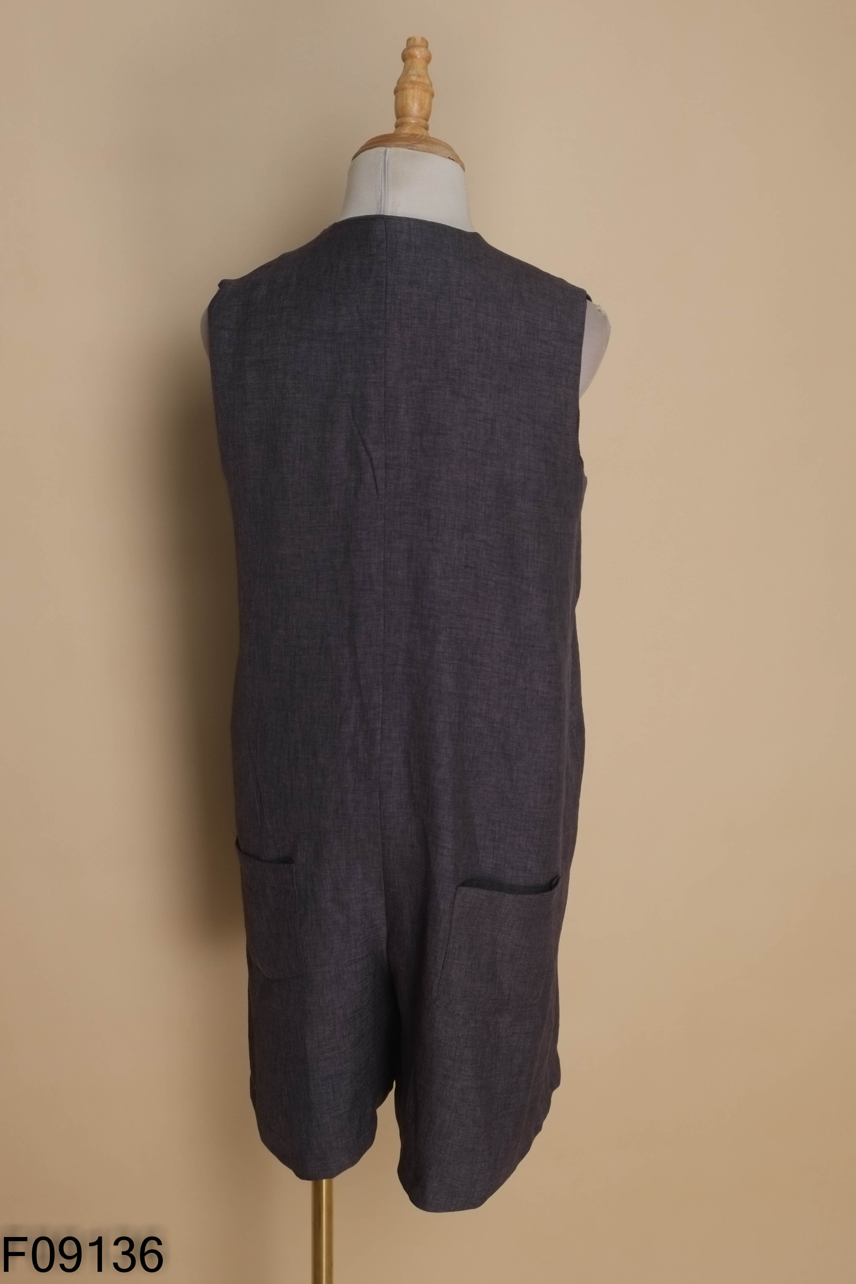 Jumpsuits JOELLA sát nách xám