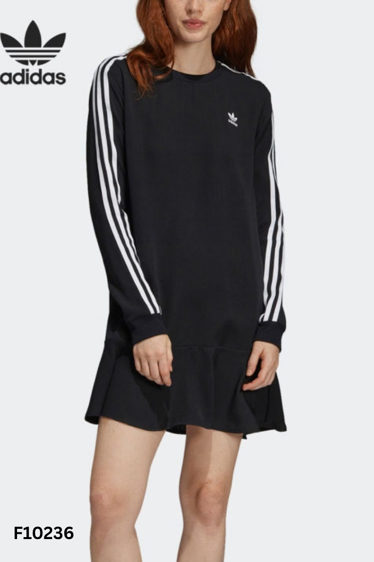 Váy đen ADIDAS sọc trắng