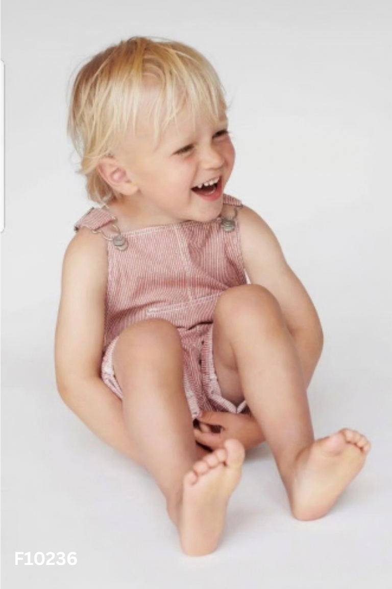 Jumpsuits ZARA nâu sọc KIDS