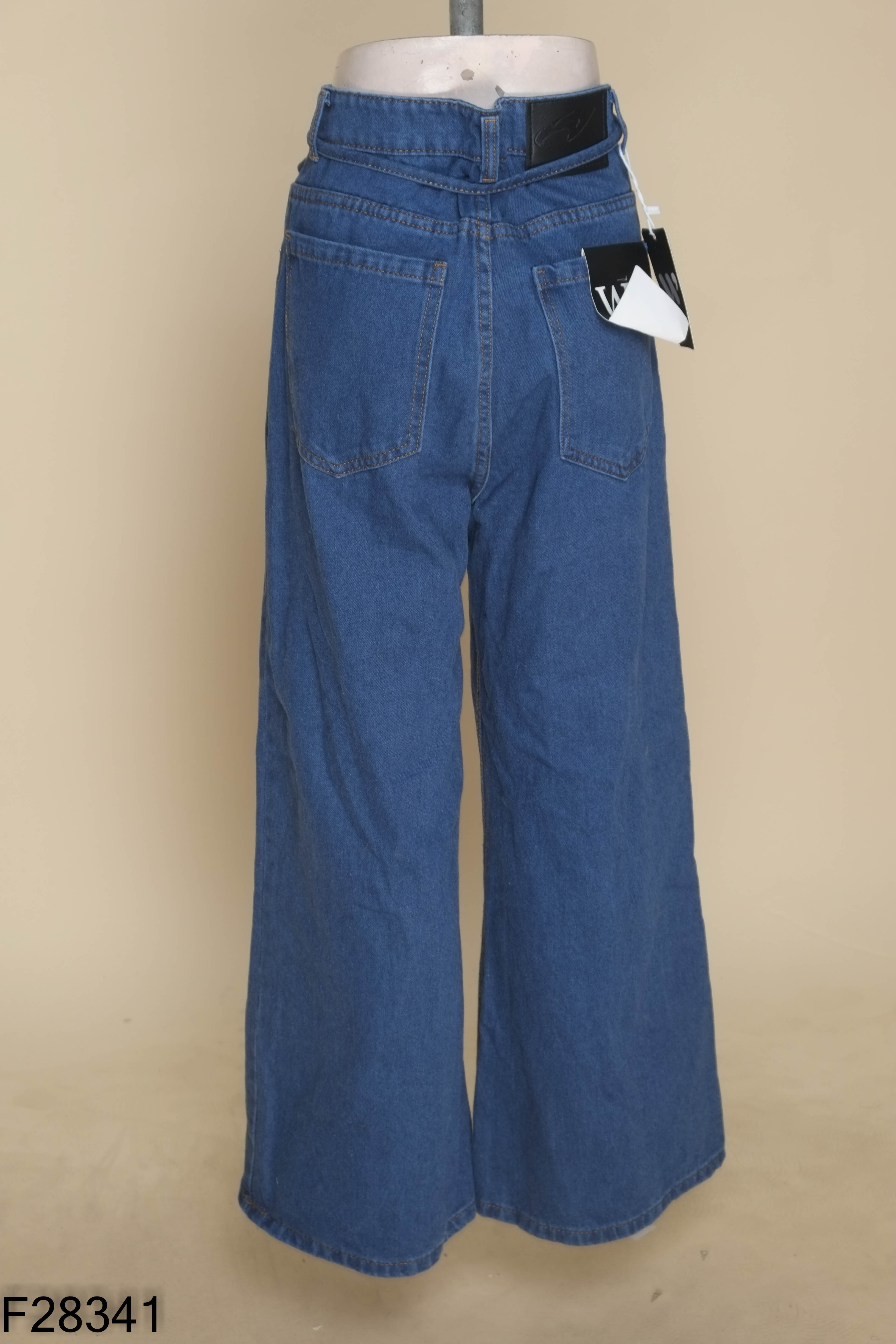 NEWTAG WHOSE.STU quần jeans xanh suông