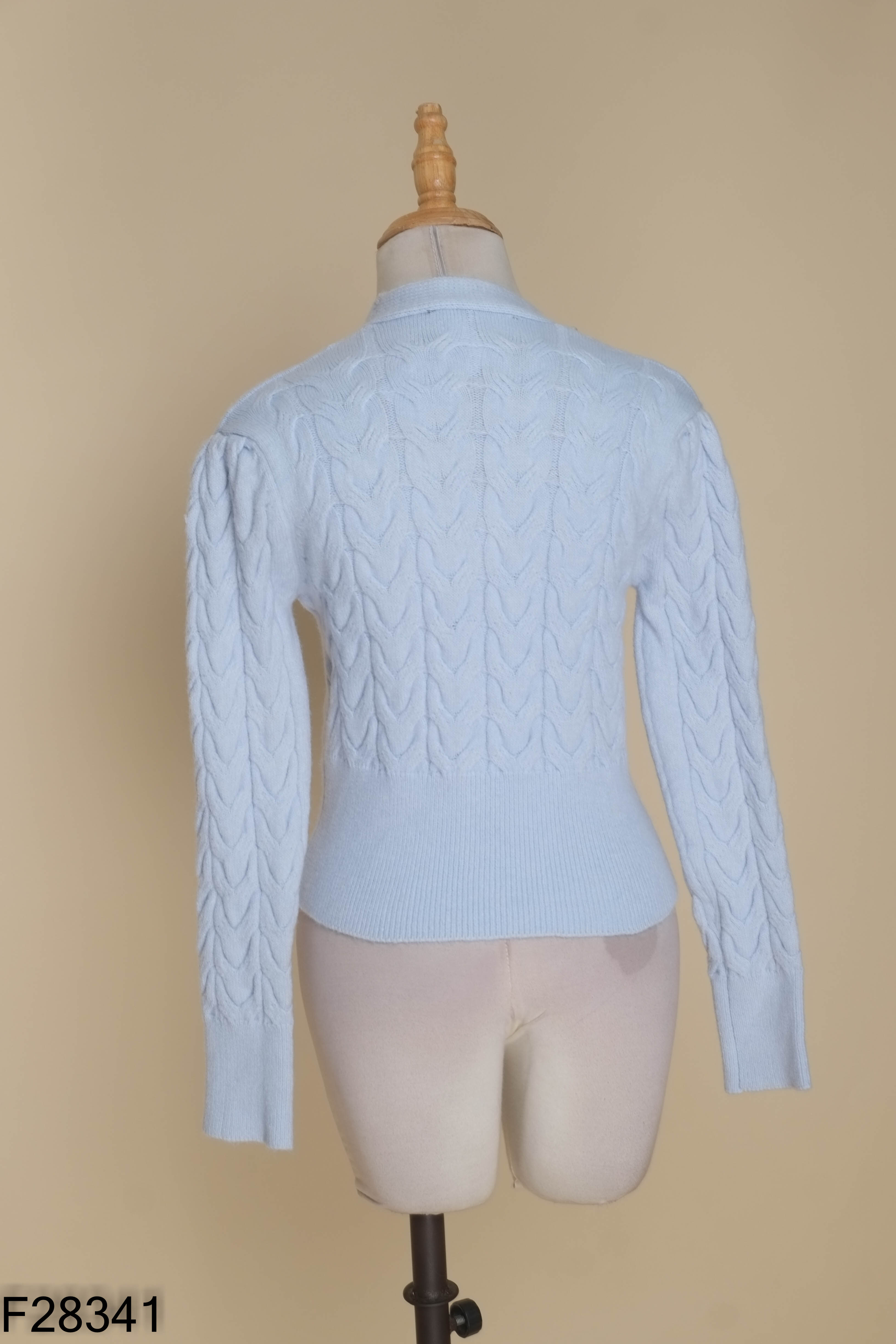 Cardigan ZARA zanh đính hạt ngọc