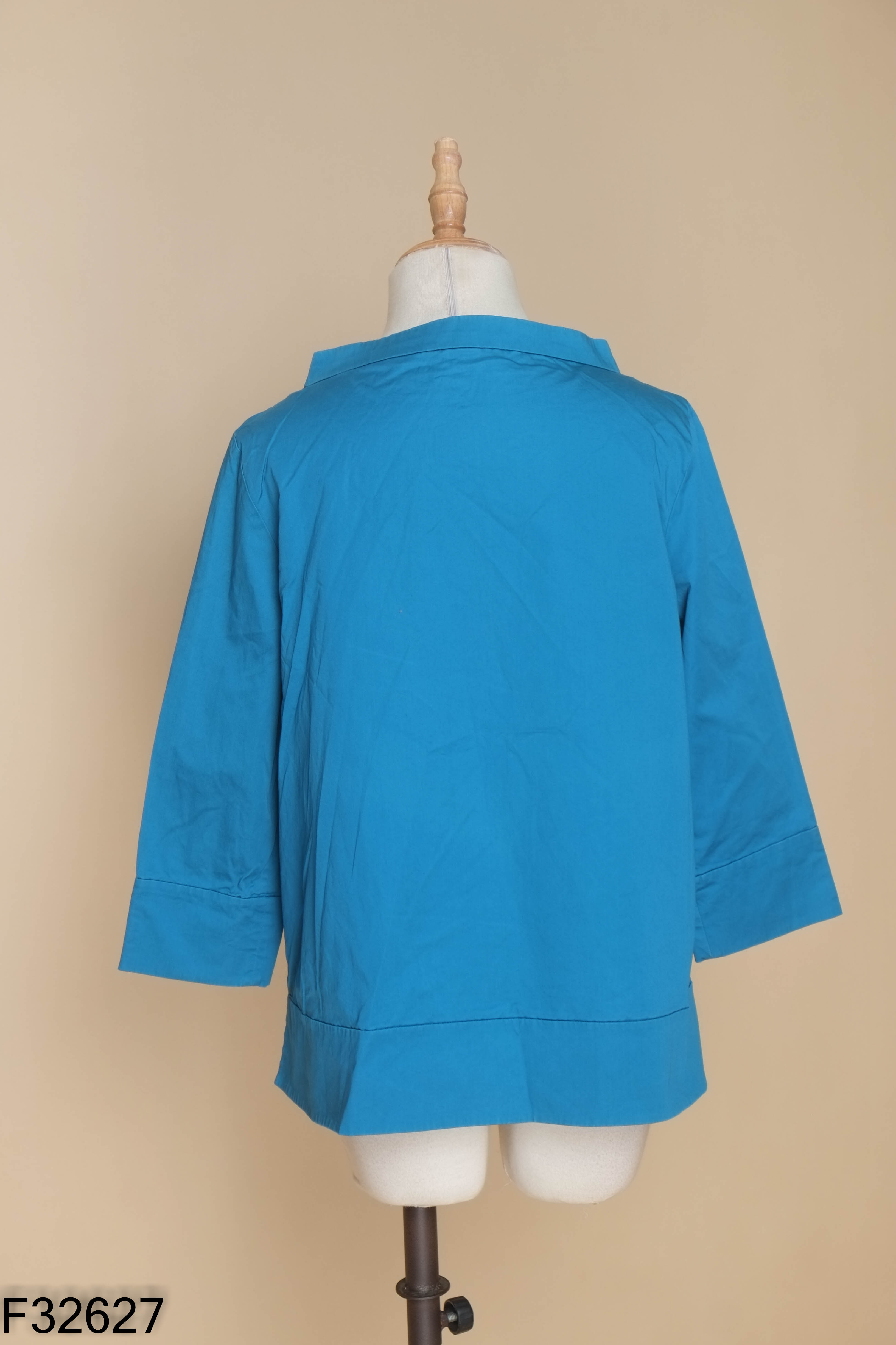 Áo COS xanh cổ thuyền