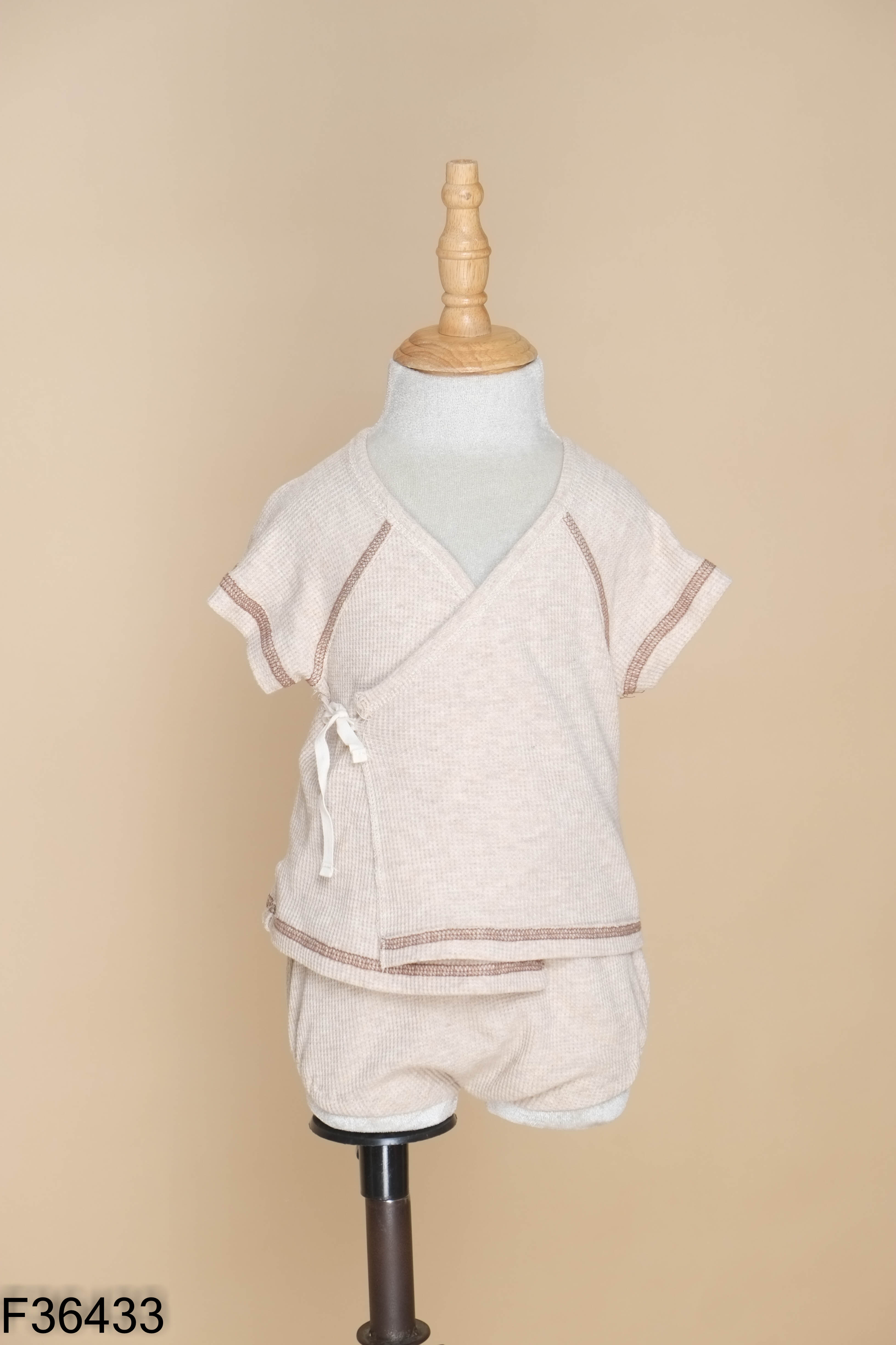 Set áo be BBAMMA + quần be kids + mũ