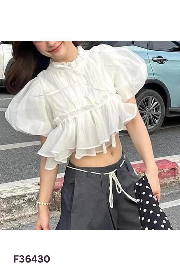 Áo REMMUS trắng bèo