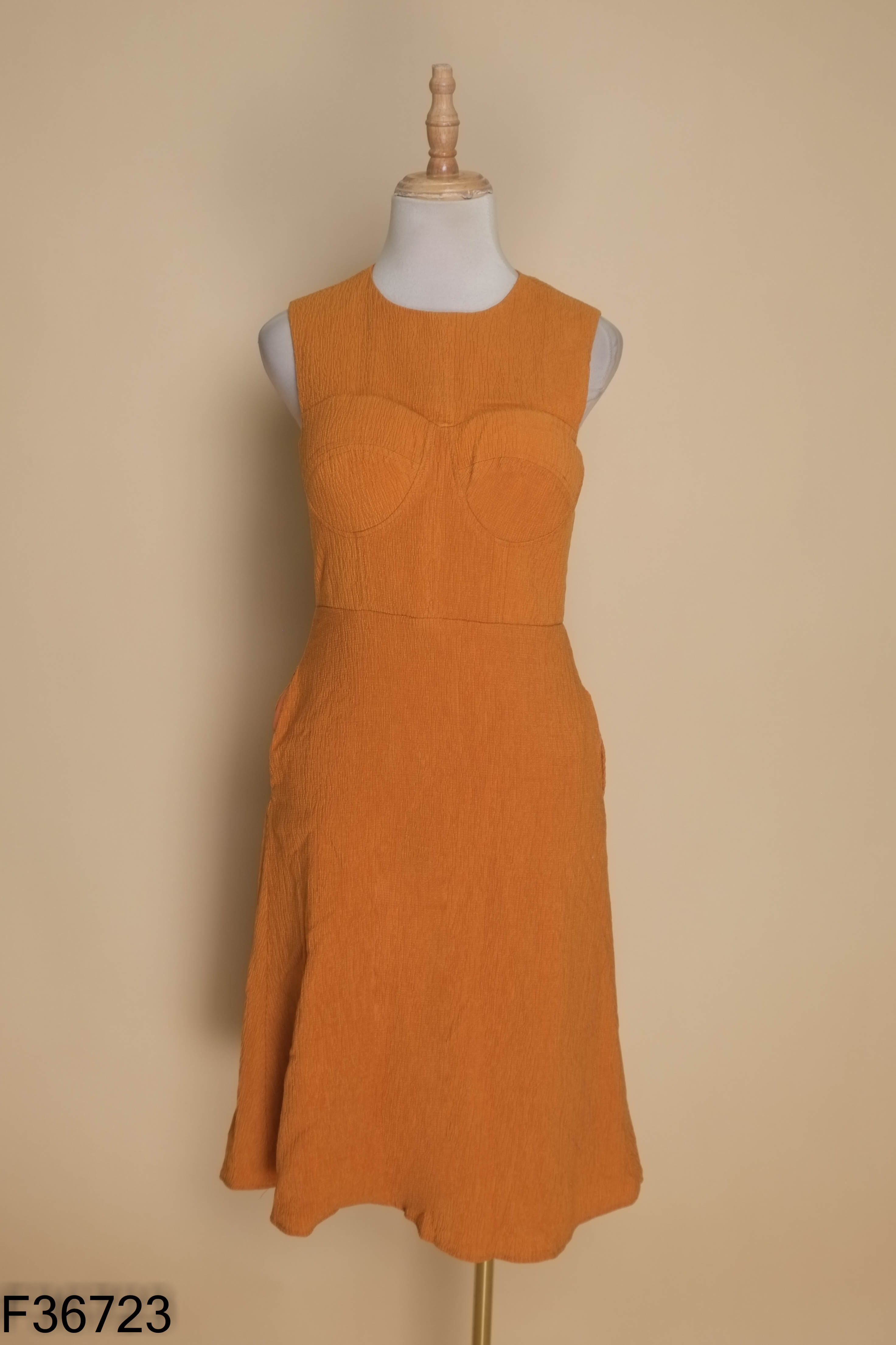 Váy sát nách OLV BOUTIQUE nâu