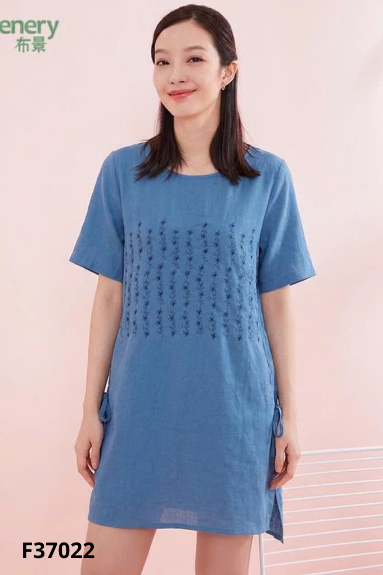 NEWTAG MUMIANXIU áo xanh thêu