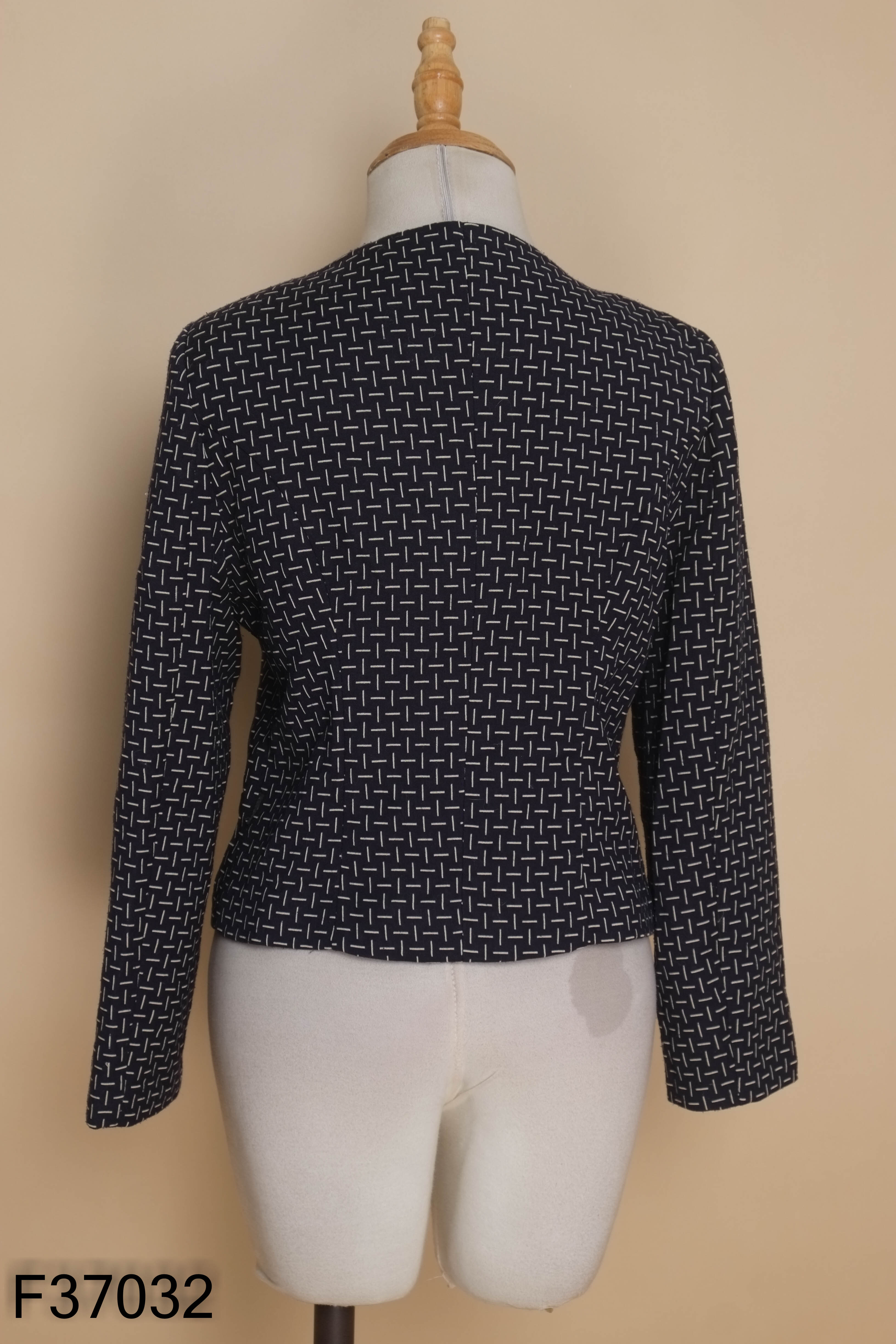Áo vest phối kiểu xanh NEM