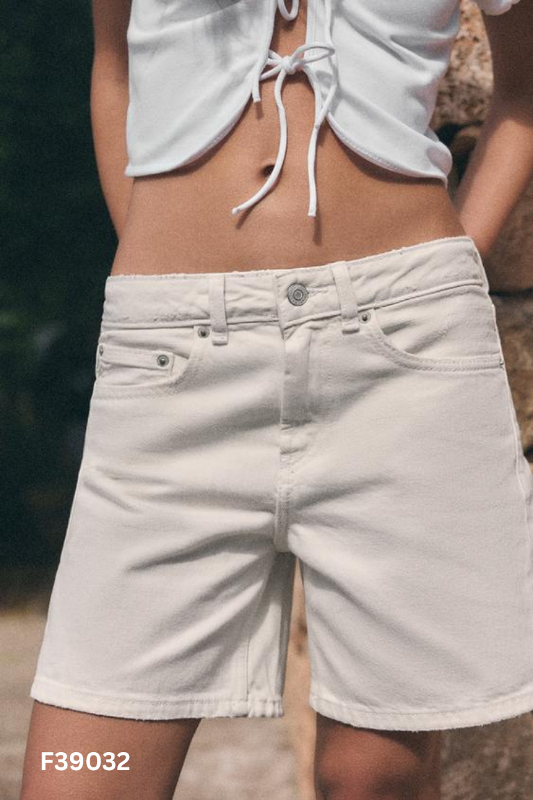 Quần short jean ZARA be