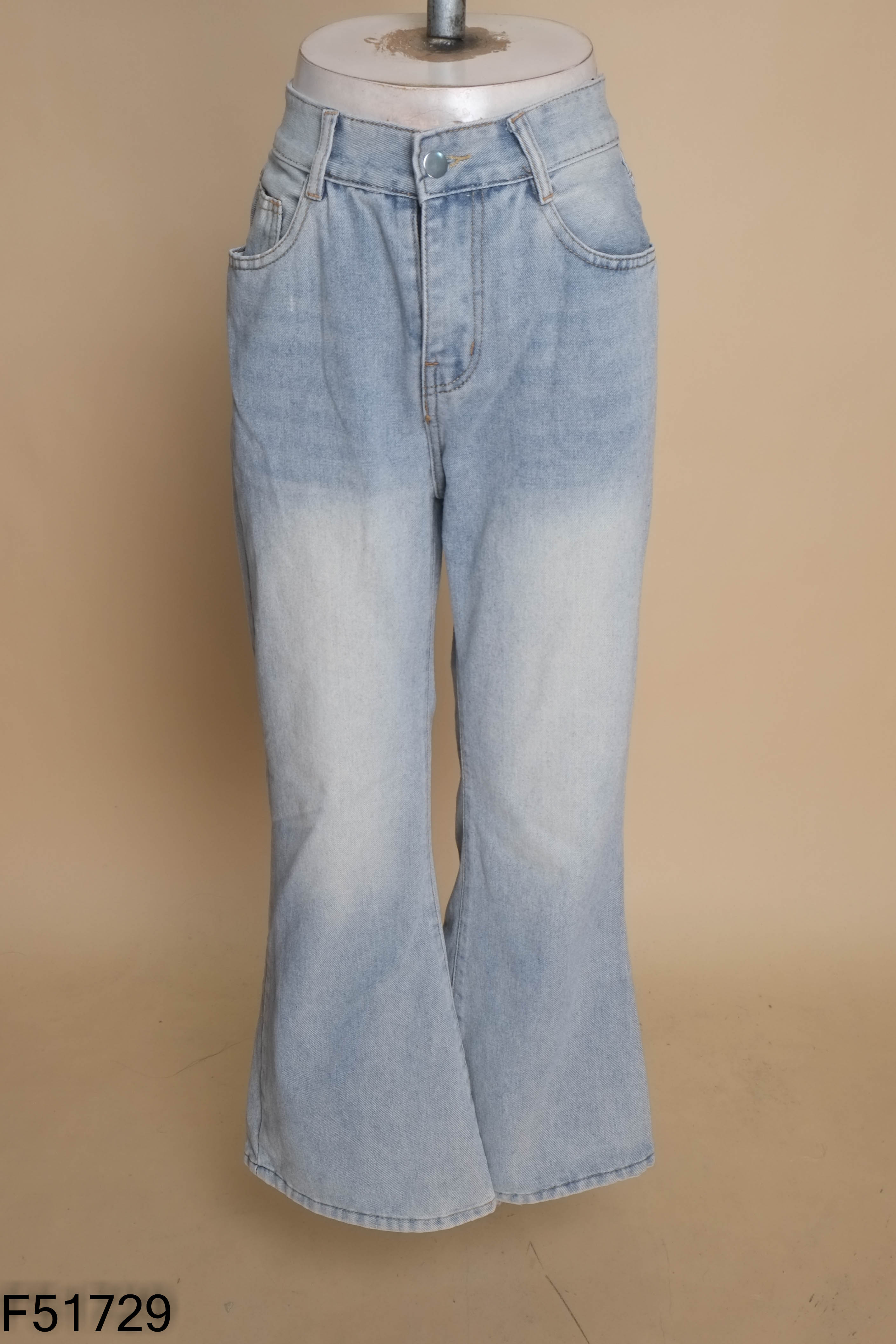Quần jeans xanh CALEM.CLUB