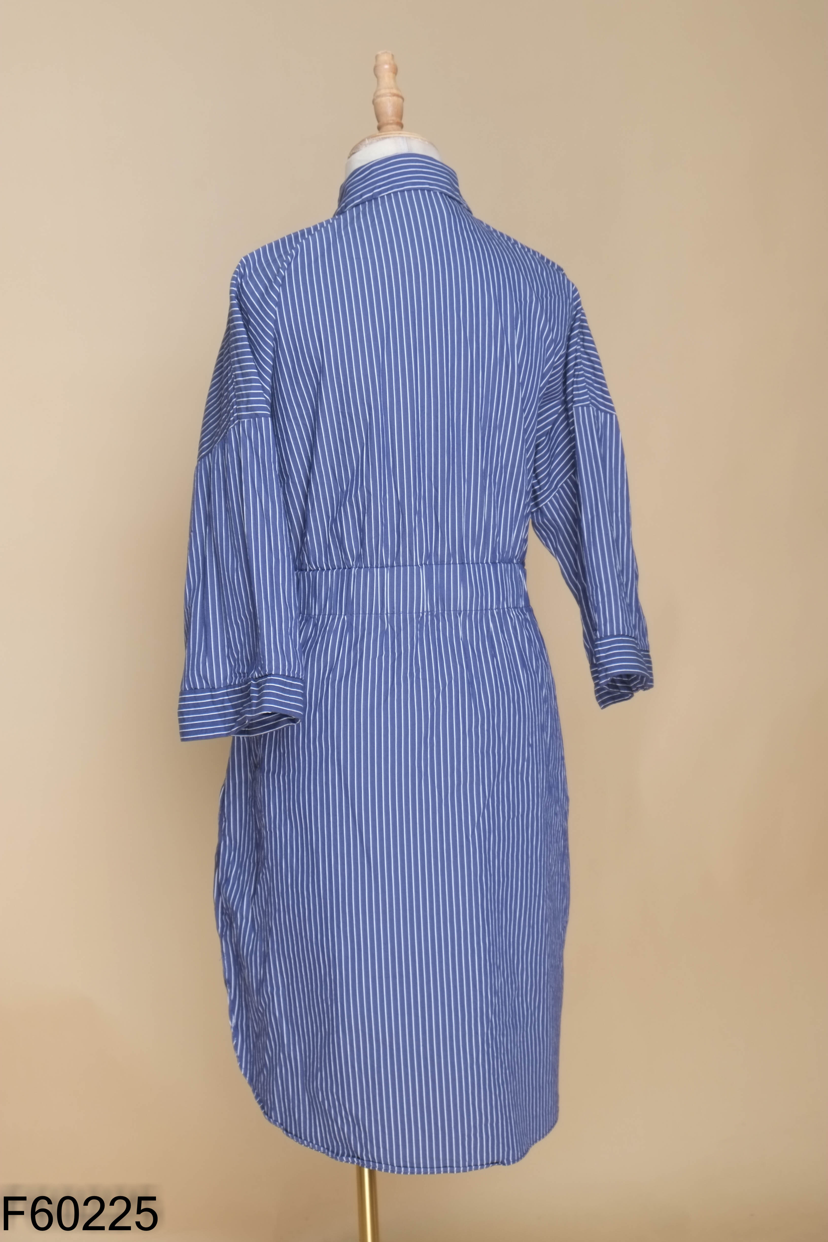 Váy kẻ xanh ZARA WOMAN
