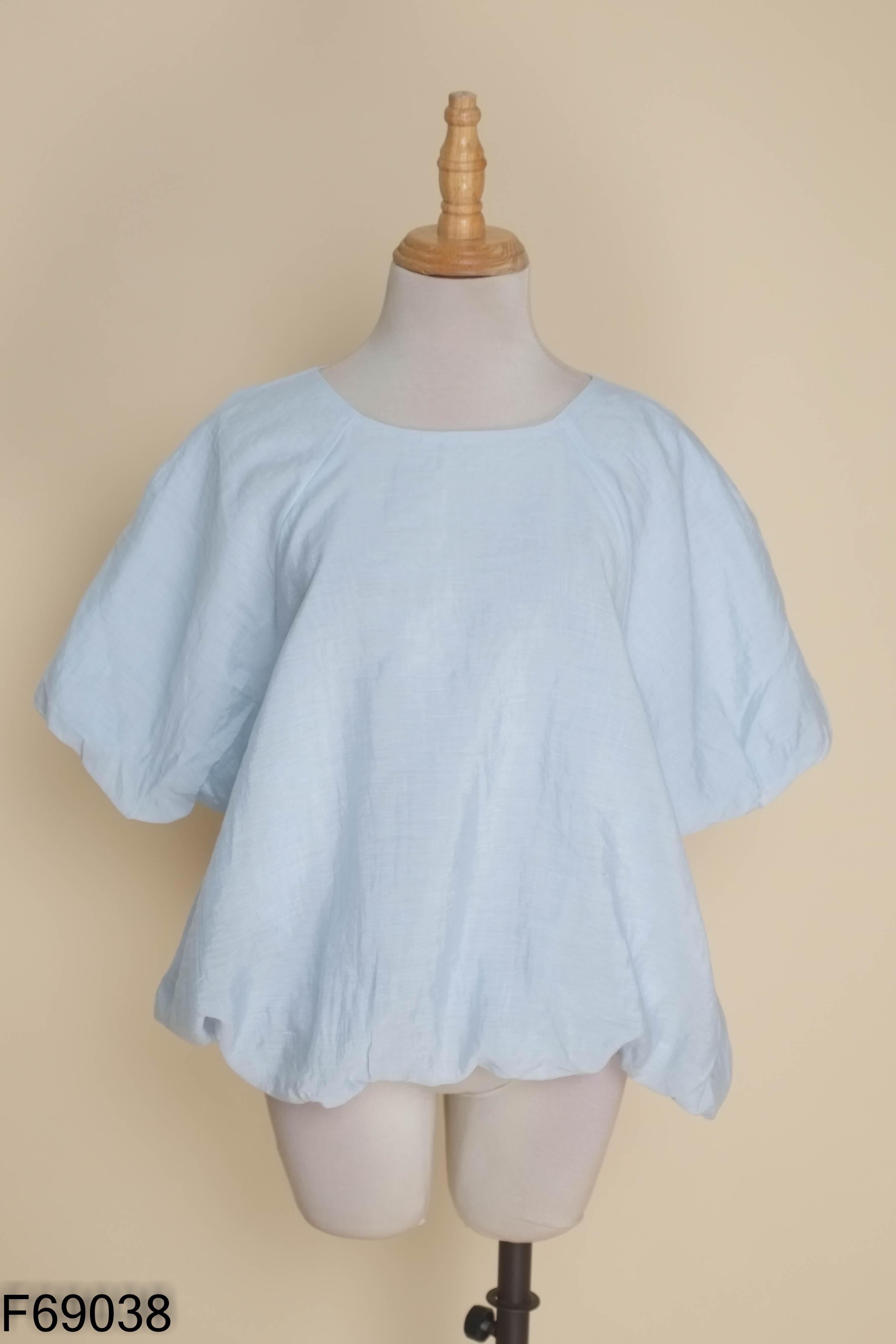 NEWTAG áo voan DOB.EVERYWEAR xanh pastel