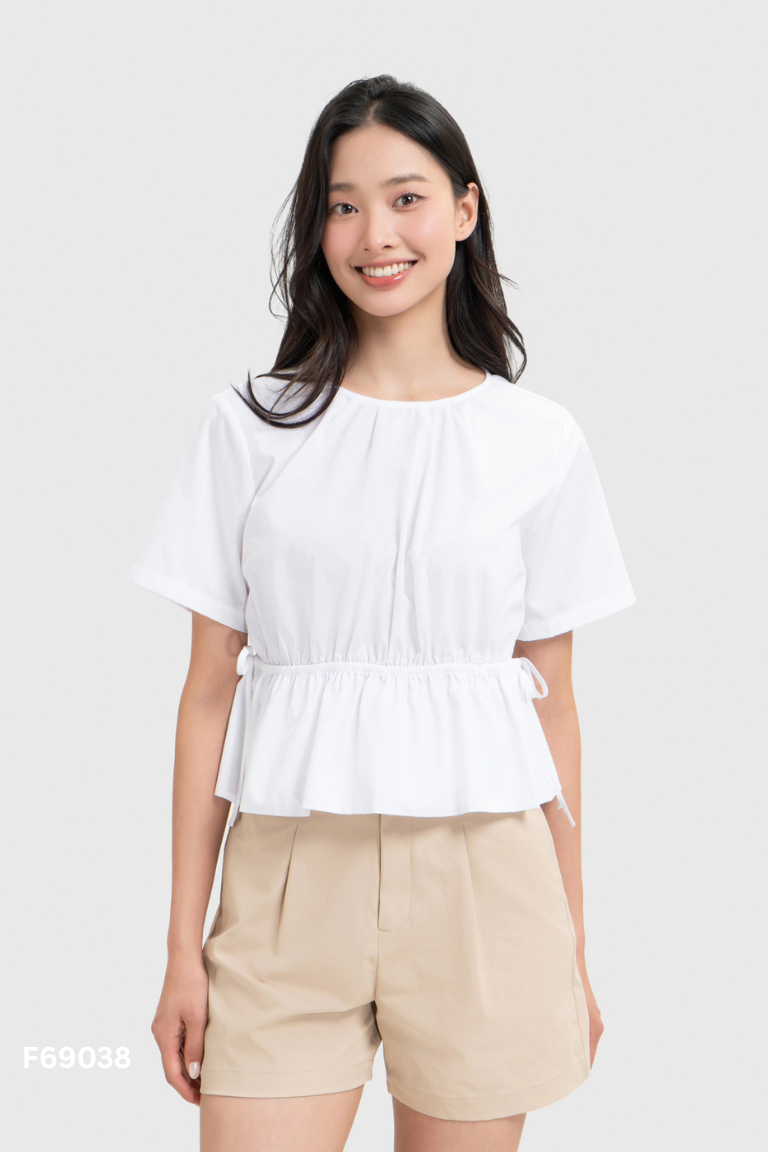Áo CANIFA trắng trơn
