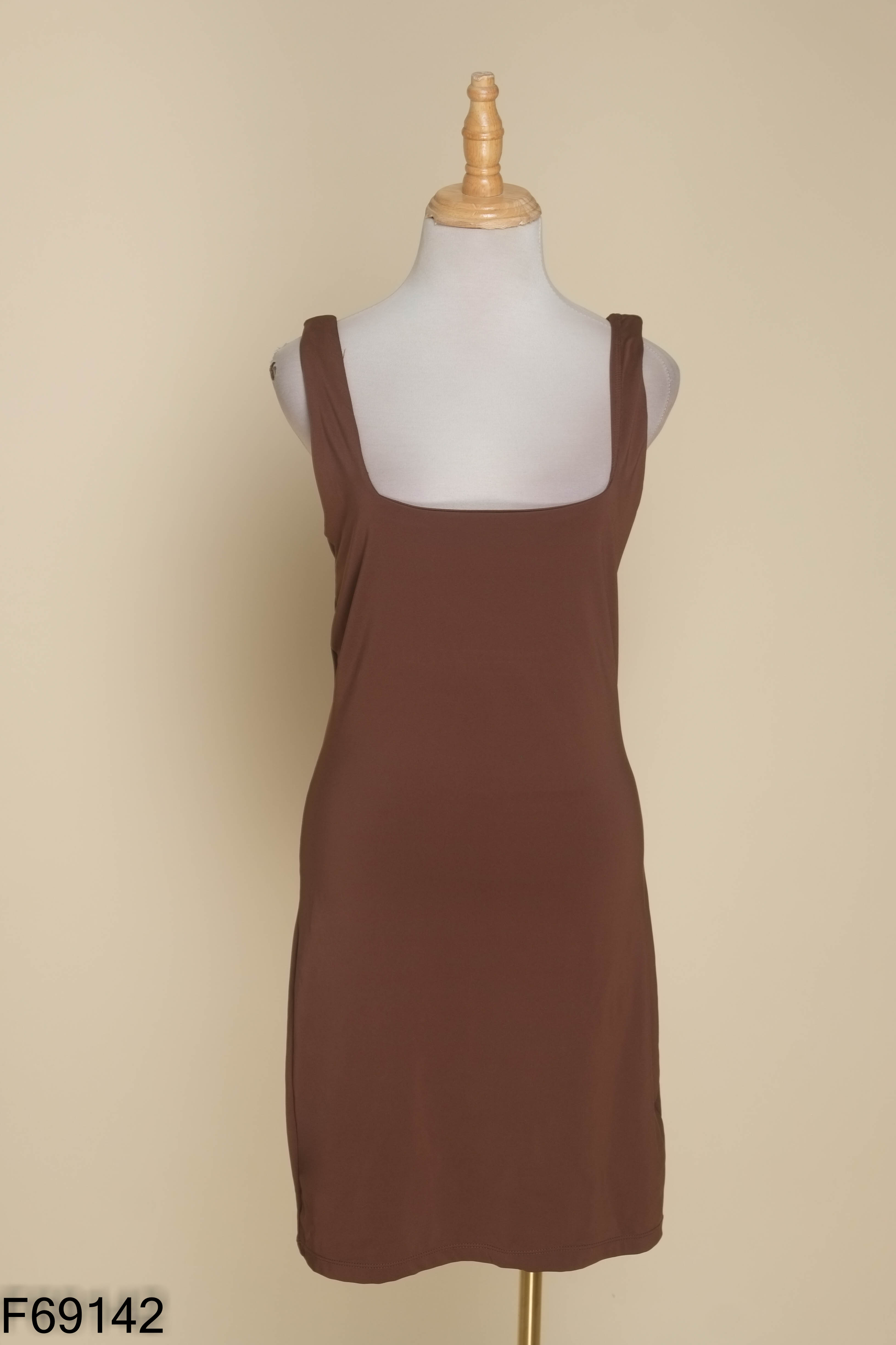 Váy COTTON ON nâu đậm hai dây