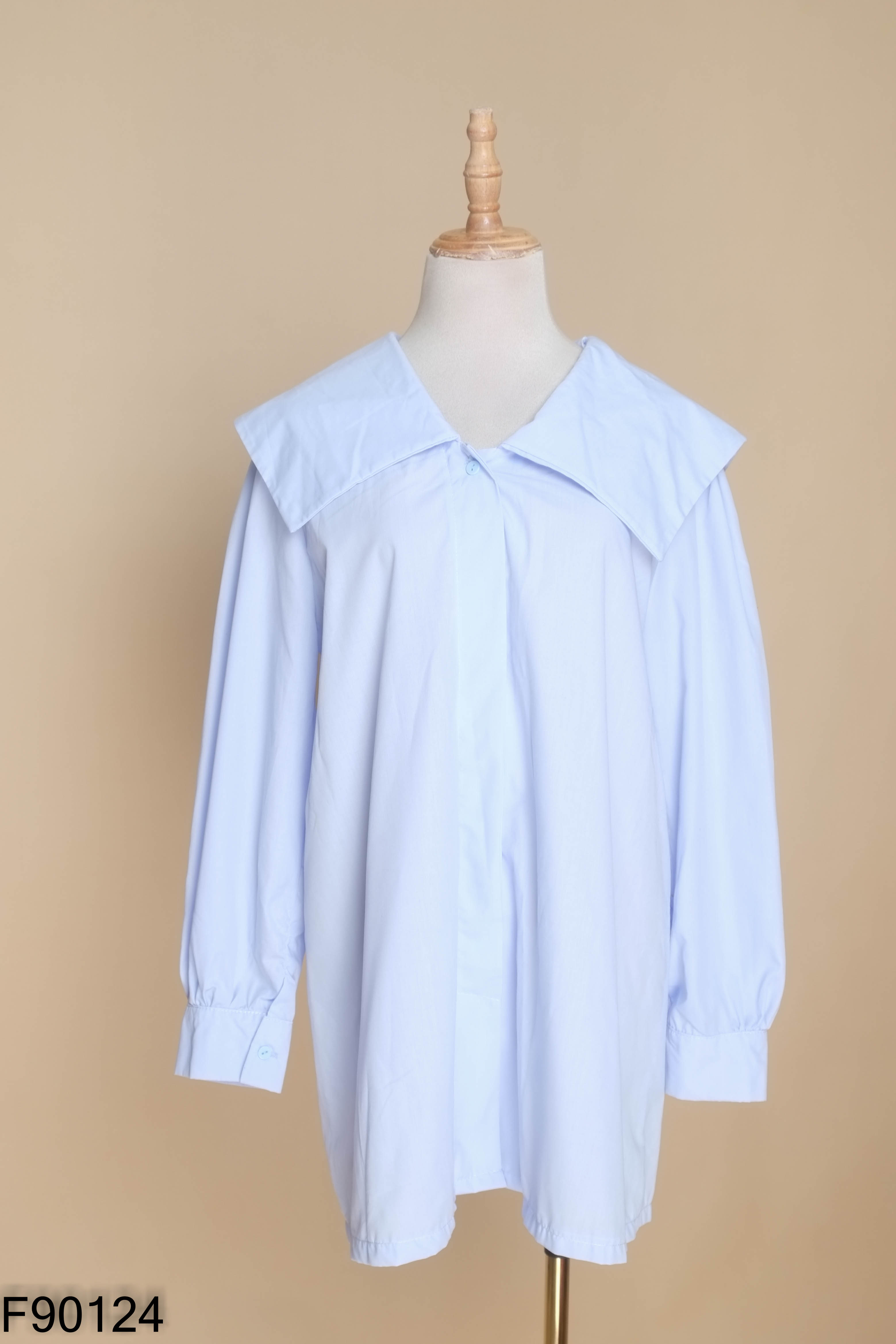 Áo xanh cổ vạt