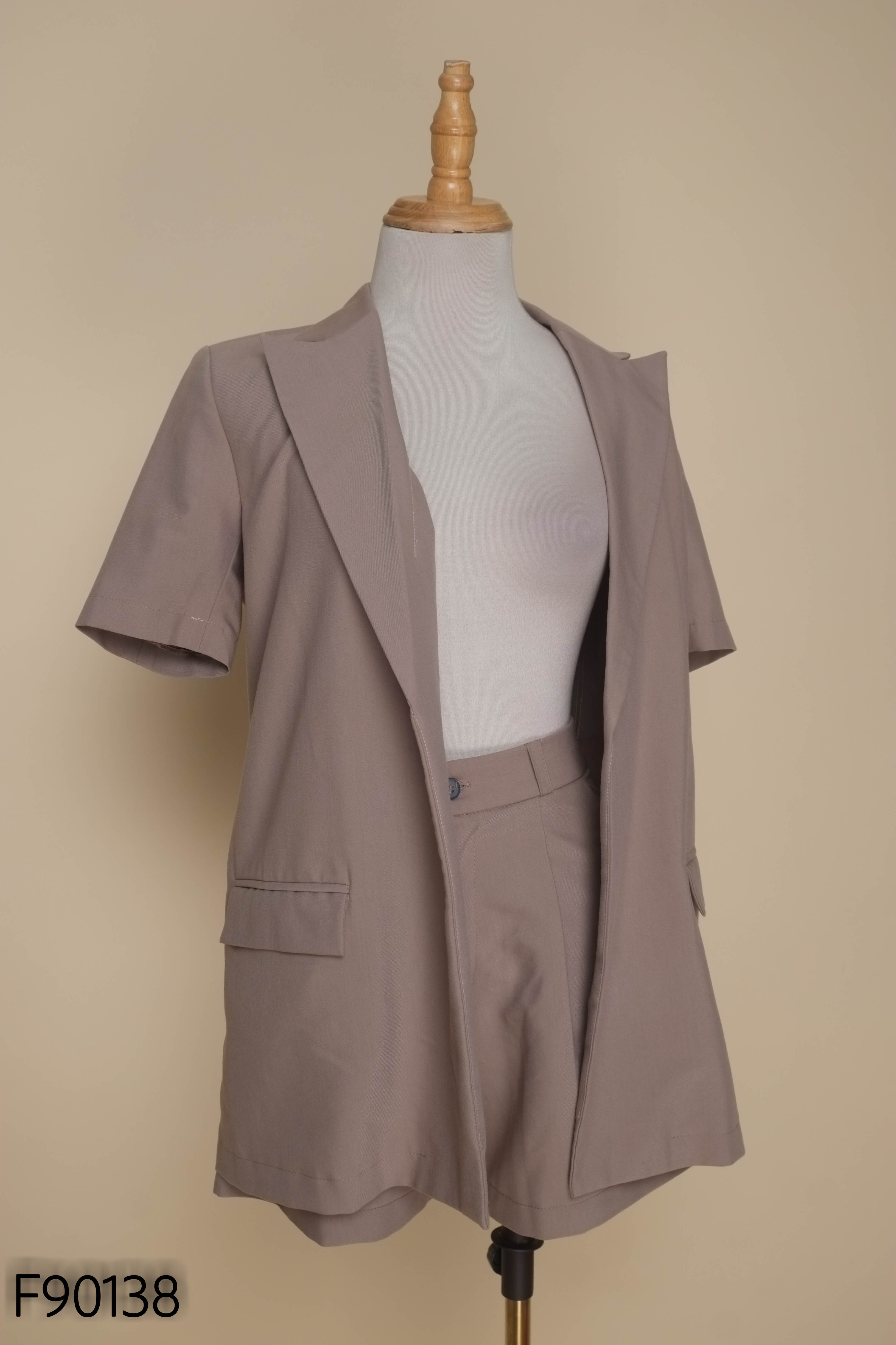 Set blazer nâu OM DESIGN+quần