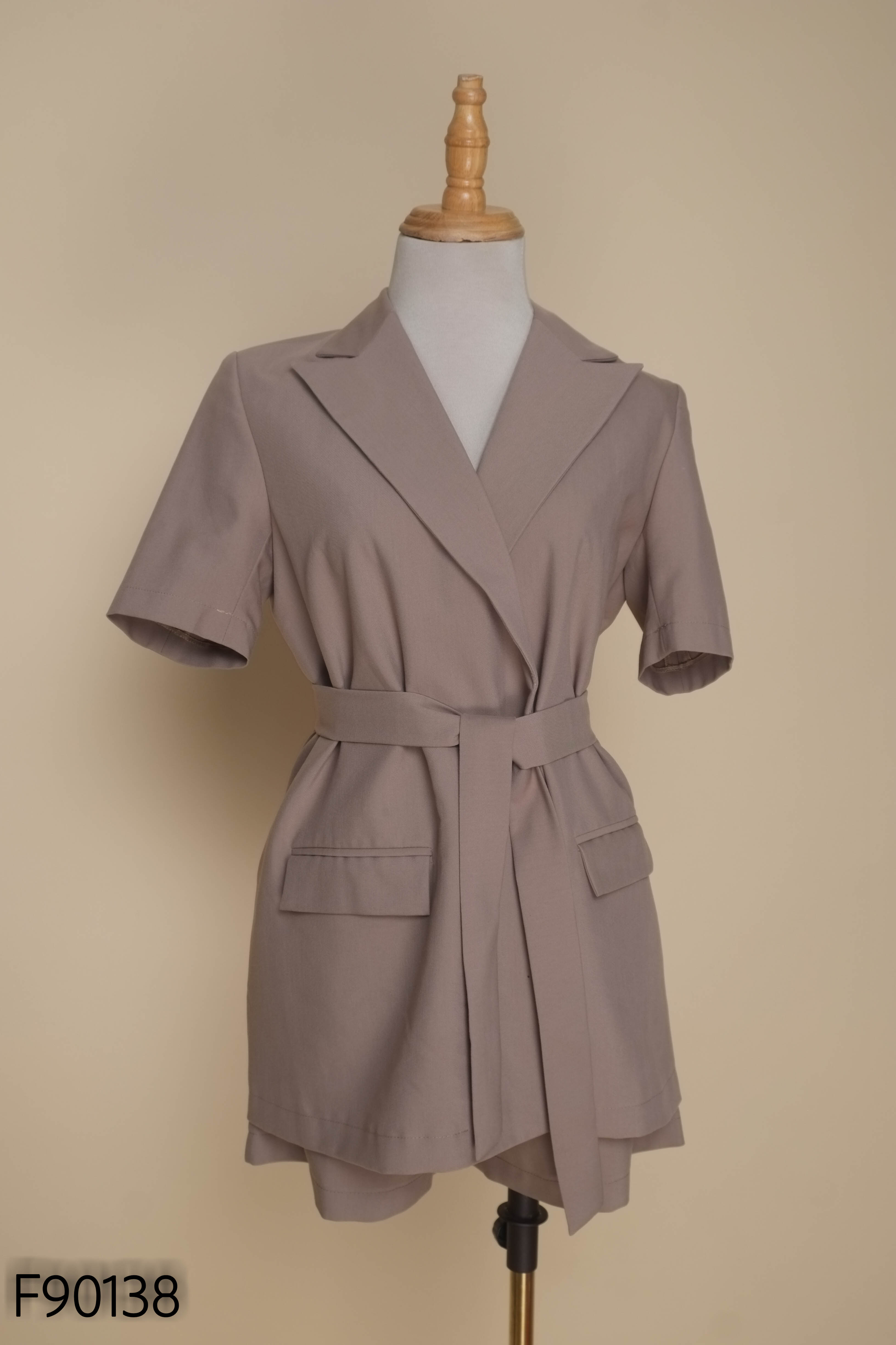 Set blazer nâu OM DESIGN+quần