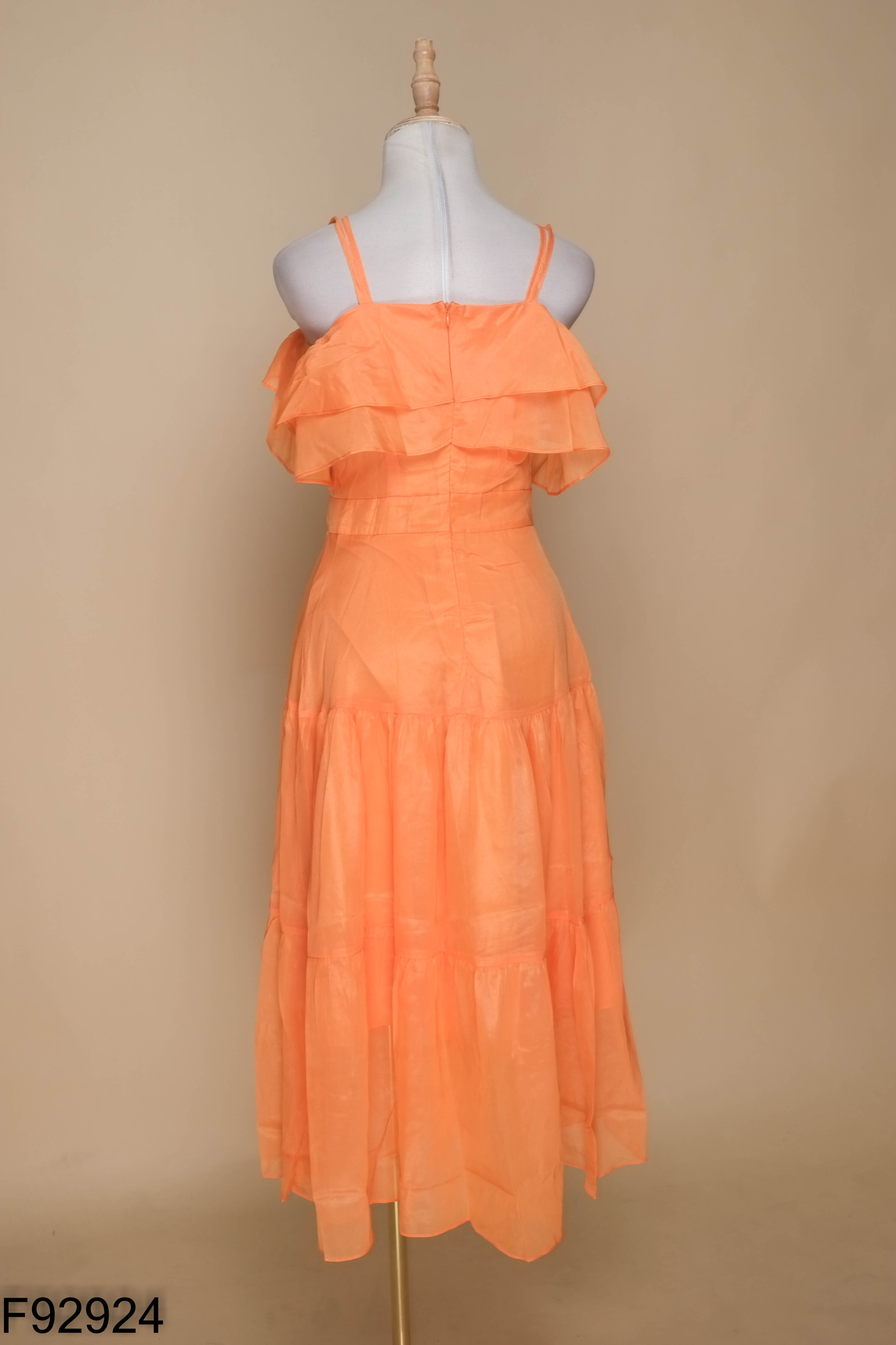 NEWTAG Váy babydoll cam hai dây