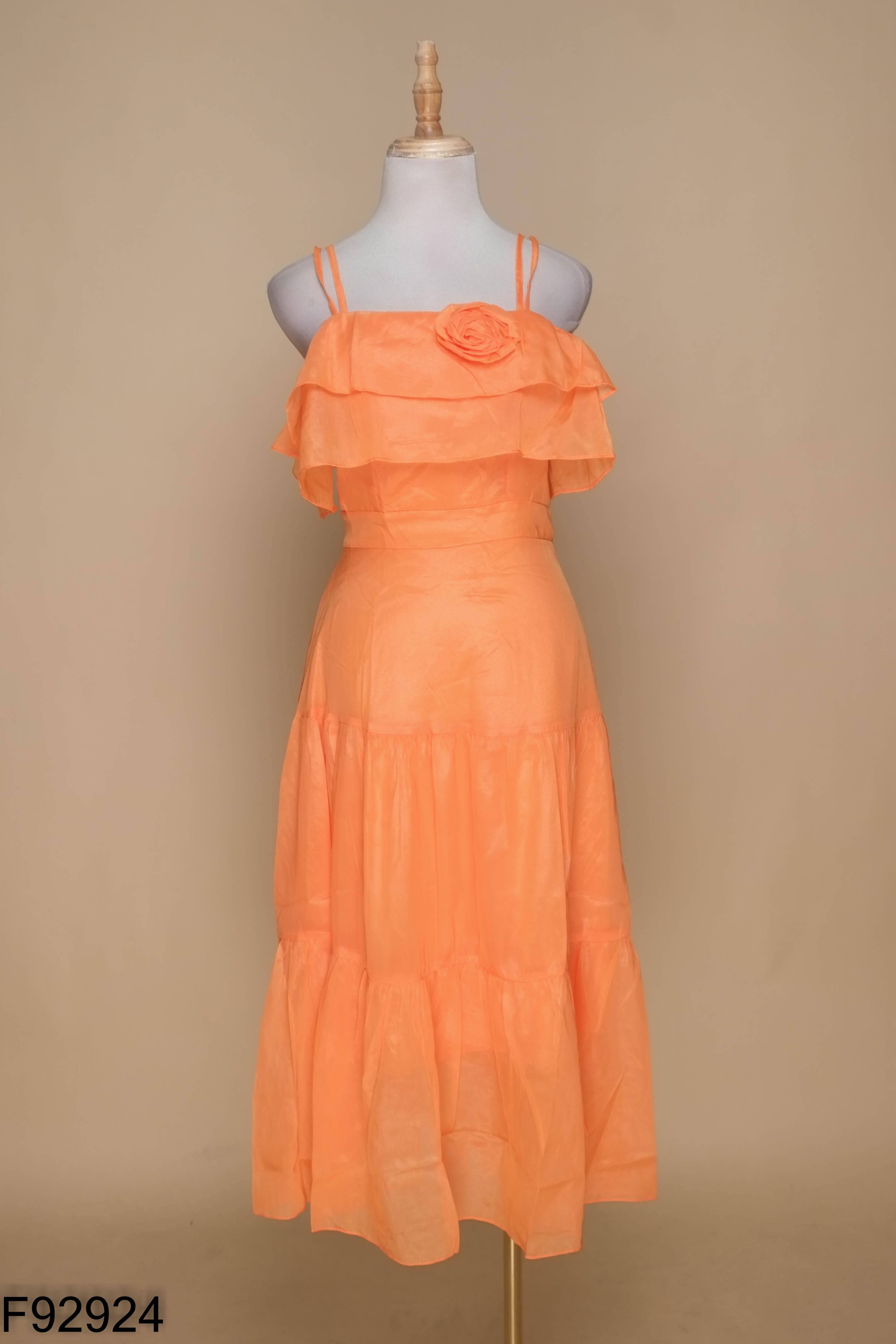 NEWTAG Váy babydoll cam hai dây