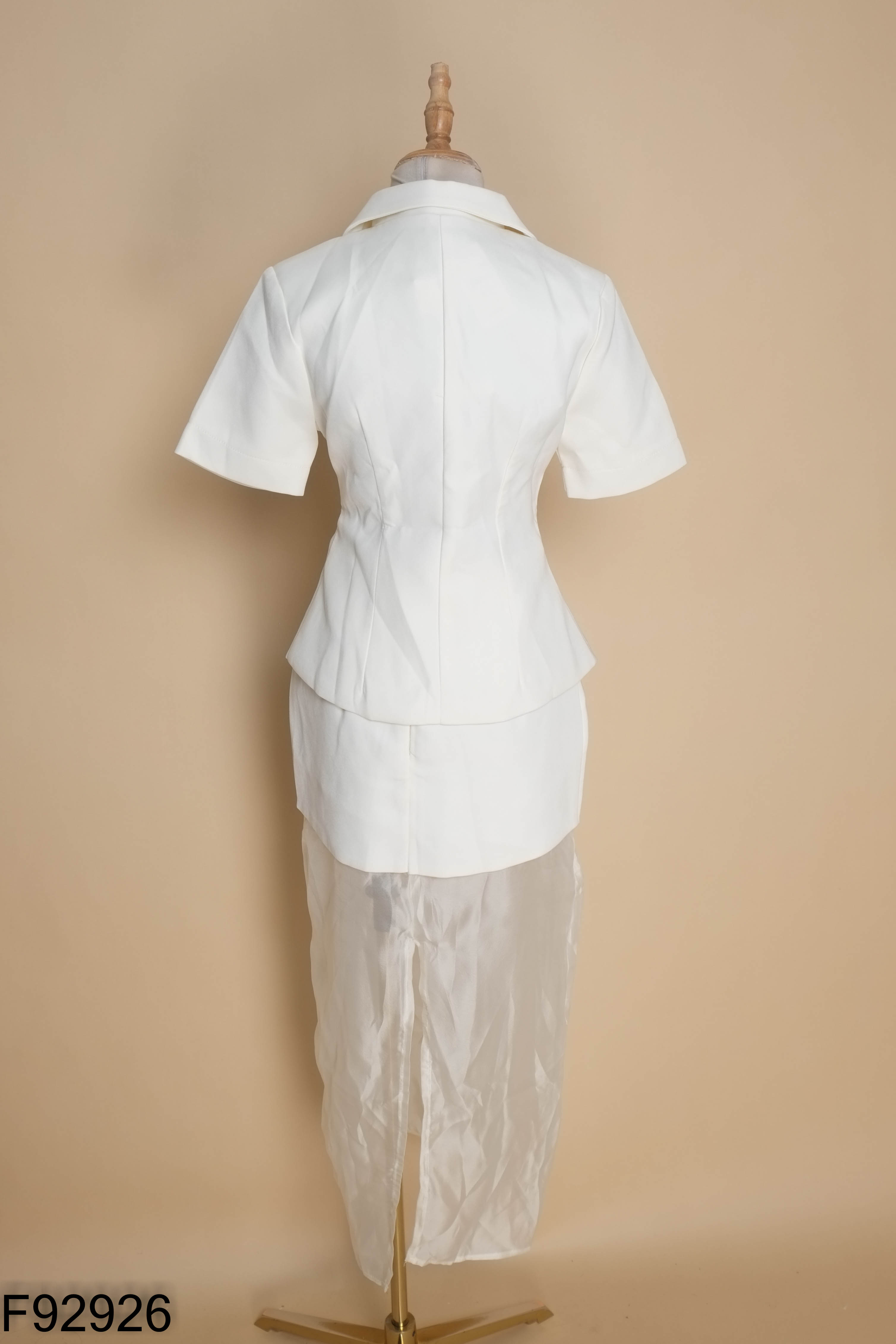 NEWTAG Set be áo kiểu + chân váy