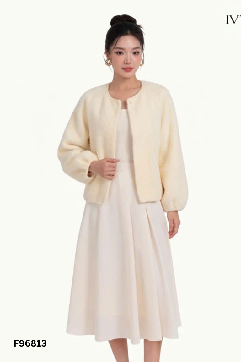 Áo len cardigans IN THE NOW be trơn
