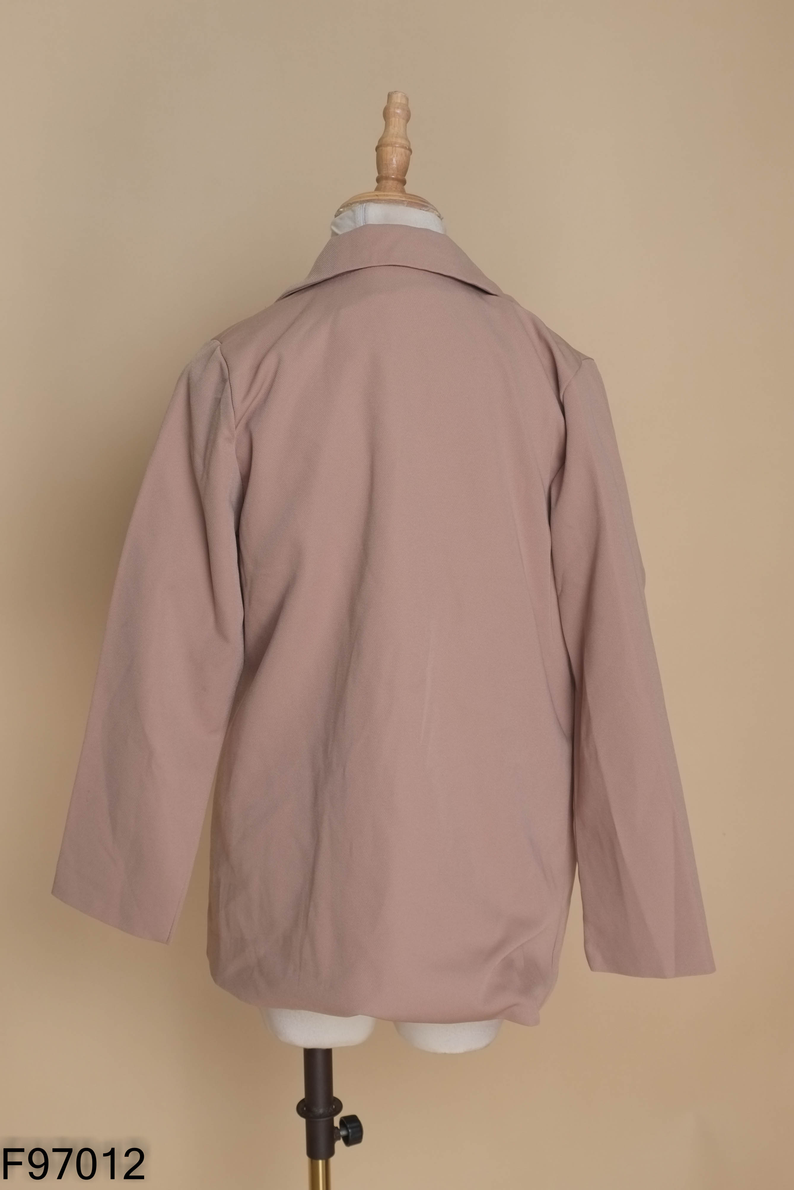 Áo khoác blazers nâu nhạt