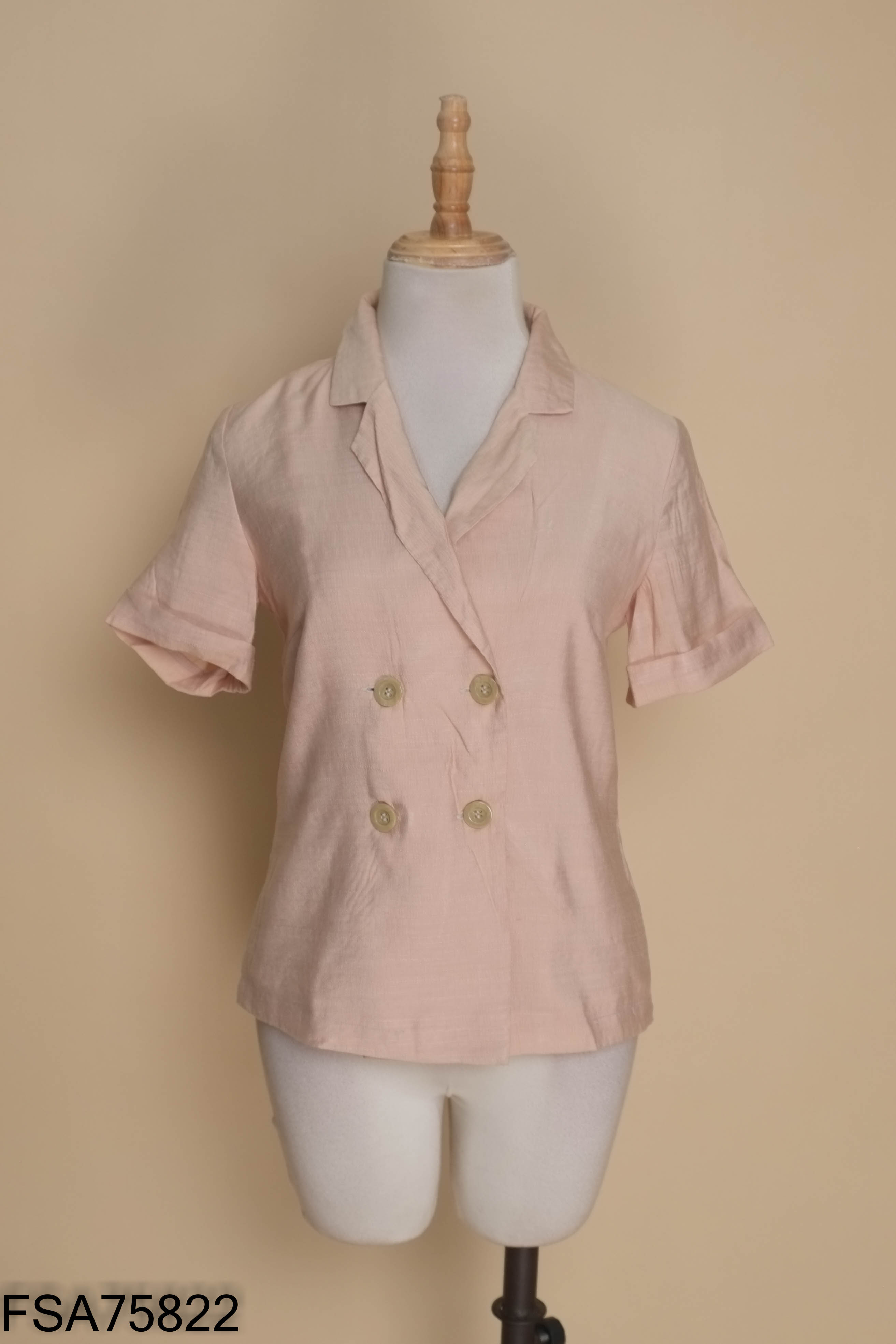 Áo LÉP be cổ vest