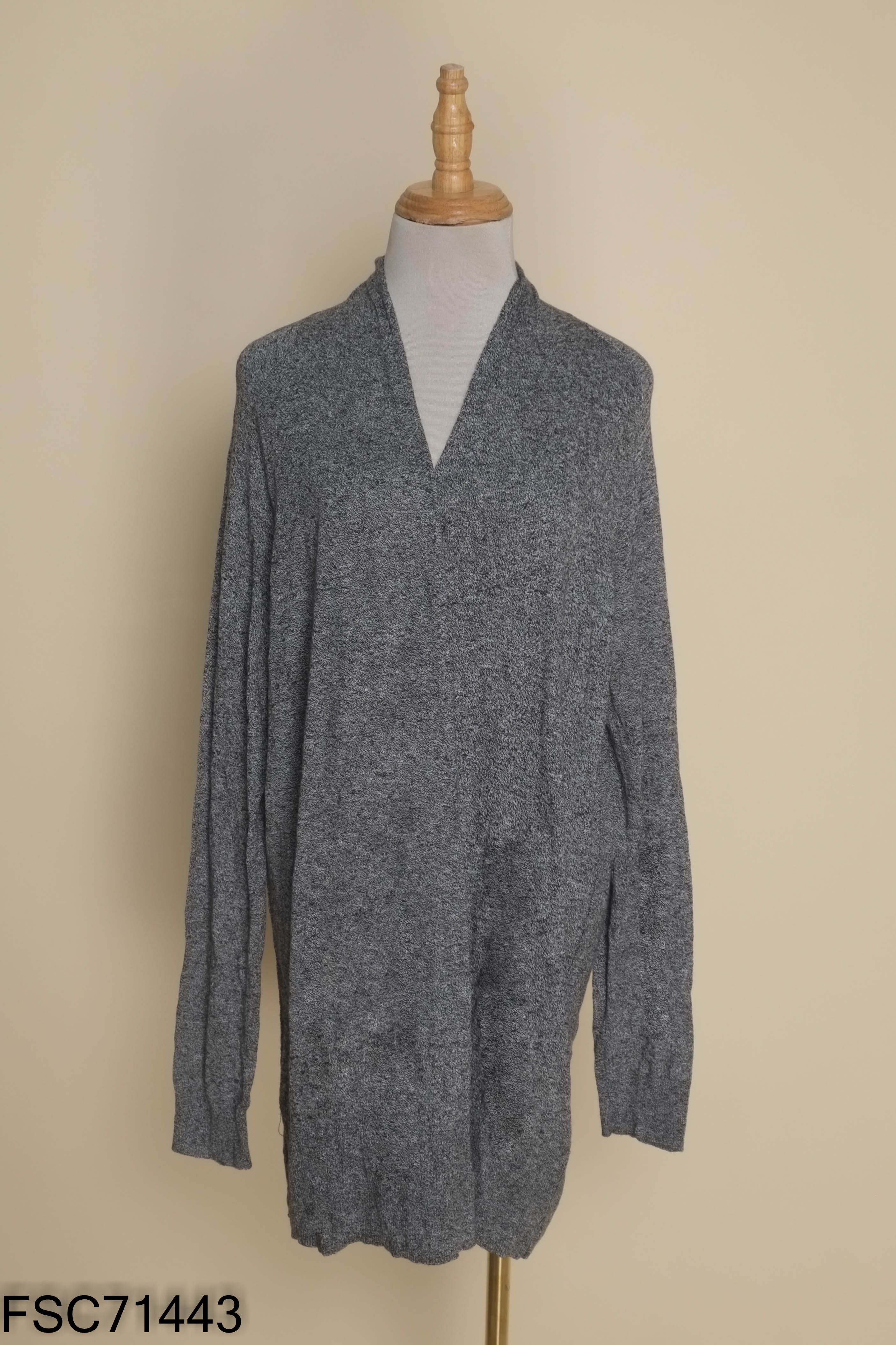 NEWTAG GAP áo cardigan ghi