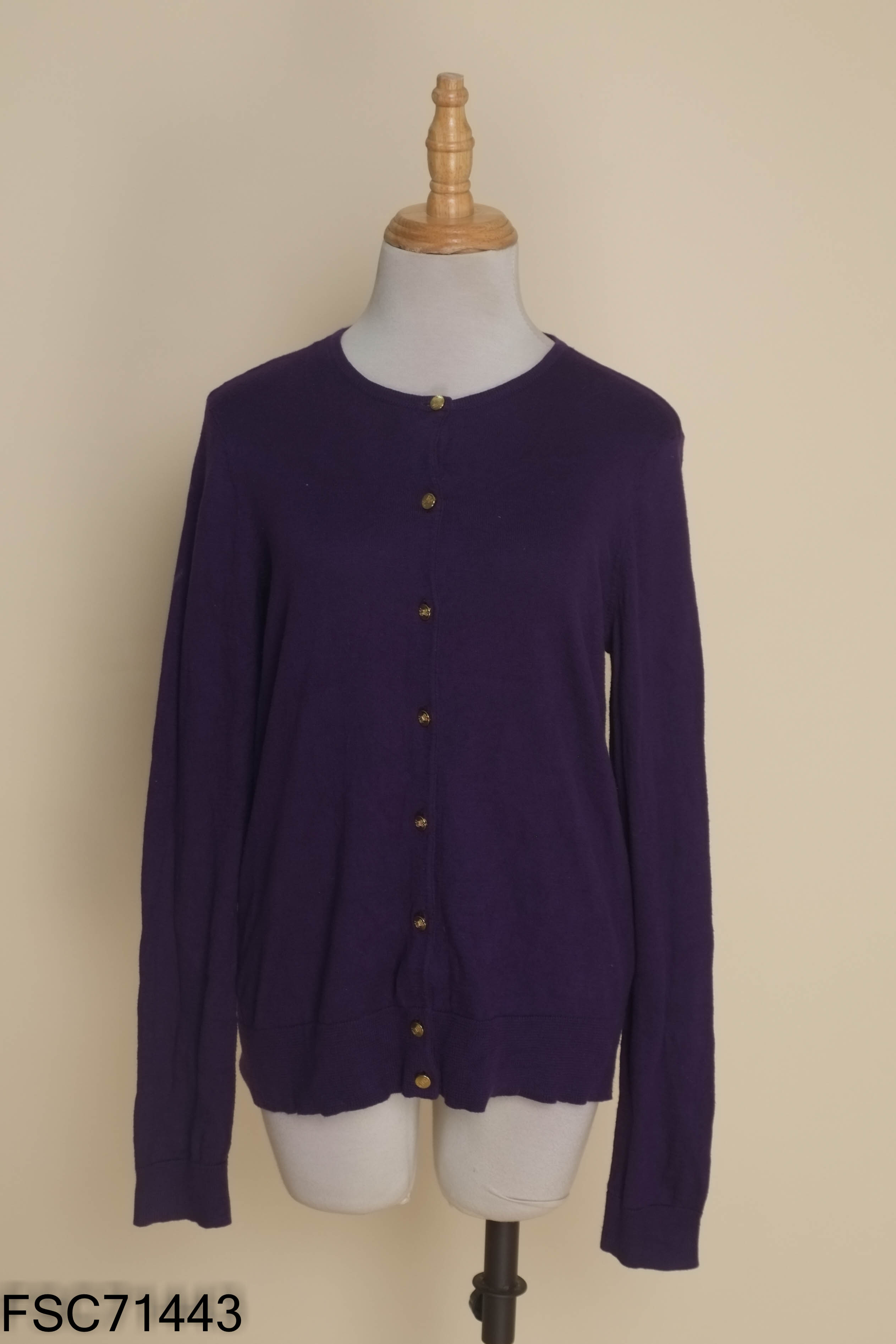 Áo cardigan LAUREN tím