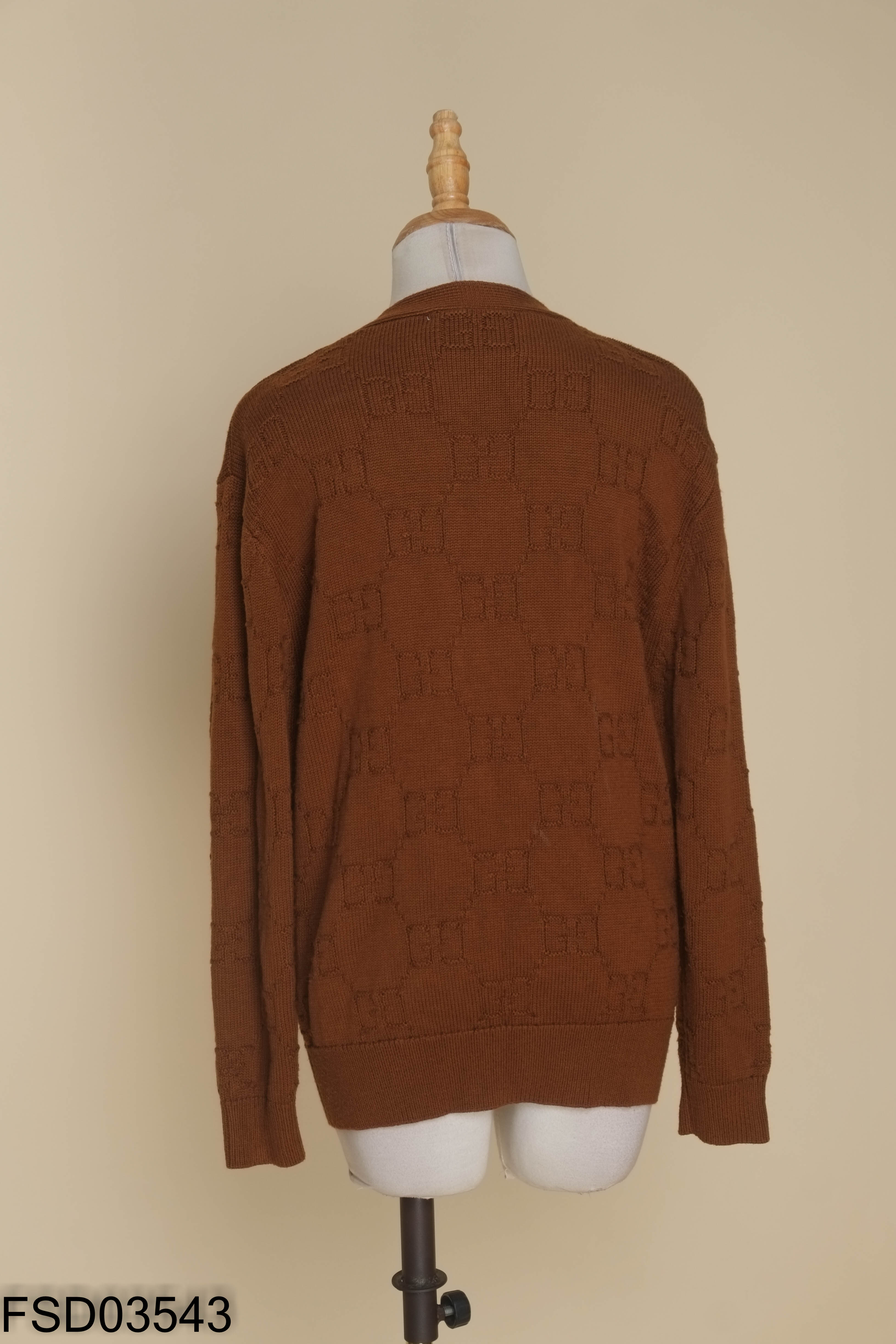Cardigan nâu GUCCI