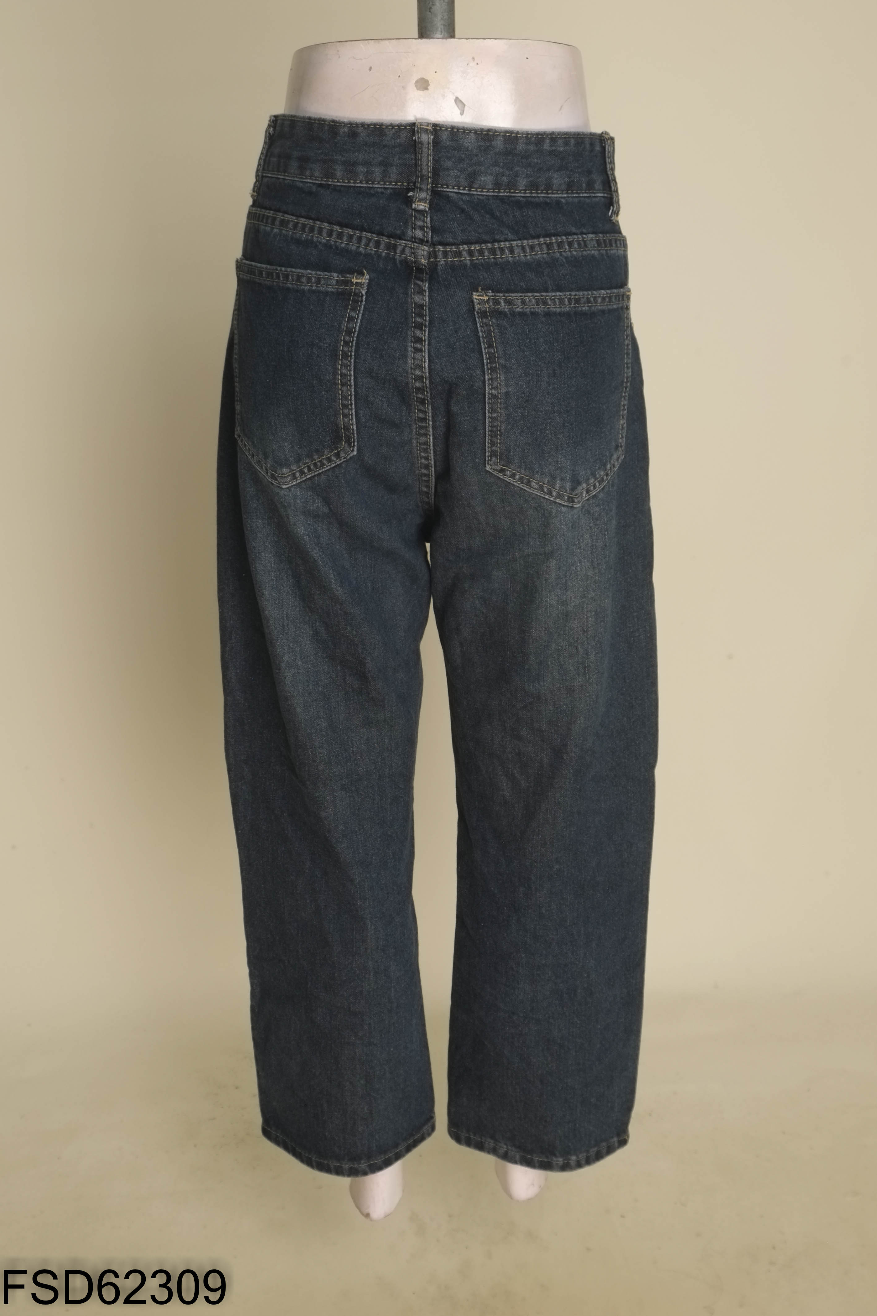 Quần jeans xanh xám