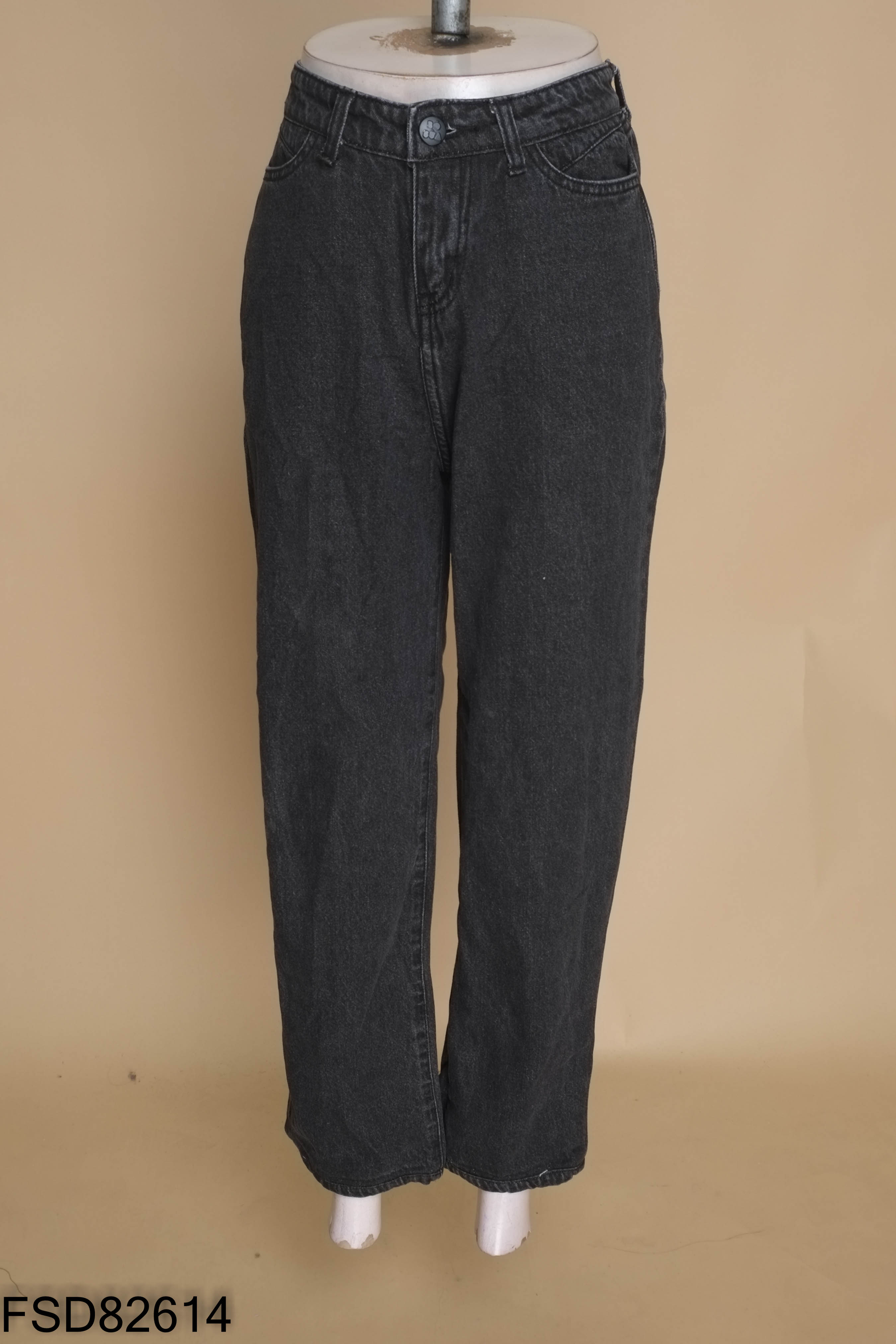 Quần BOO jeans xám đen