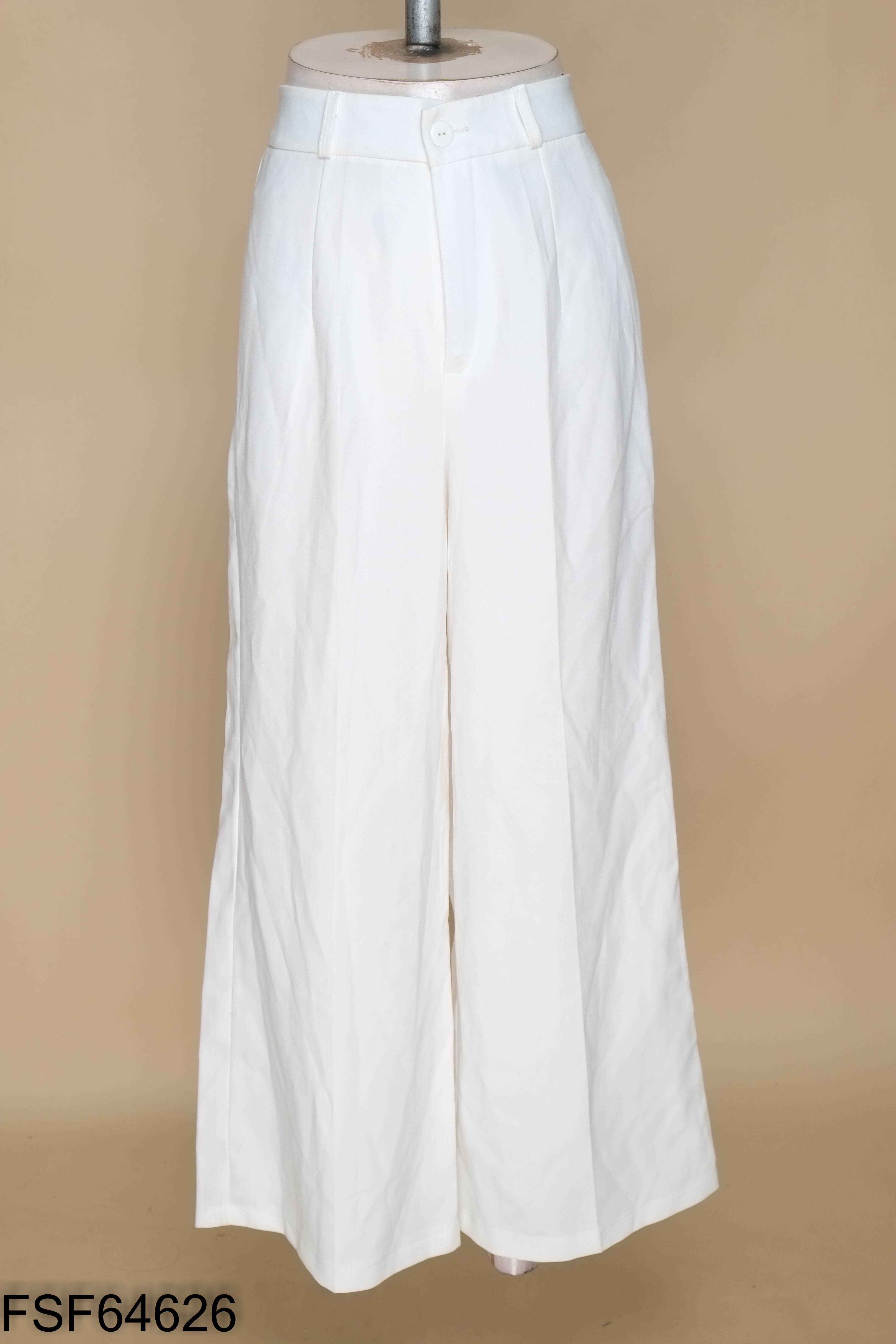 Quần trắng DENIM suông