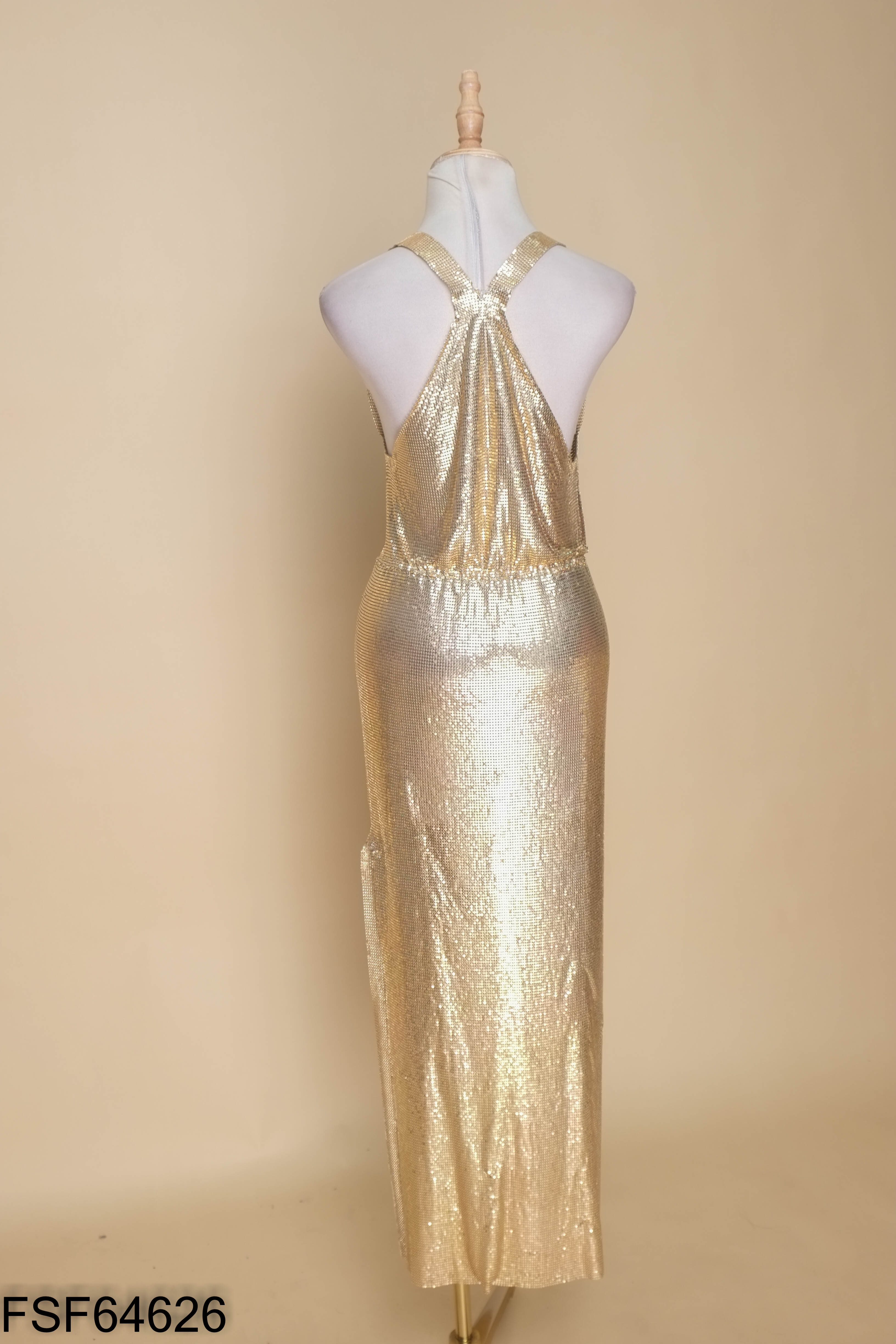 Váy vàng gold kim sa