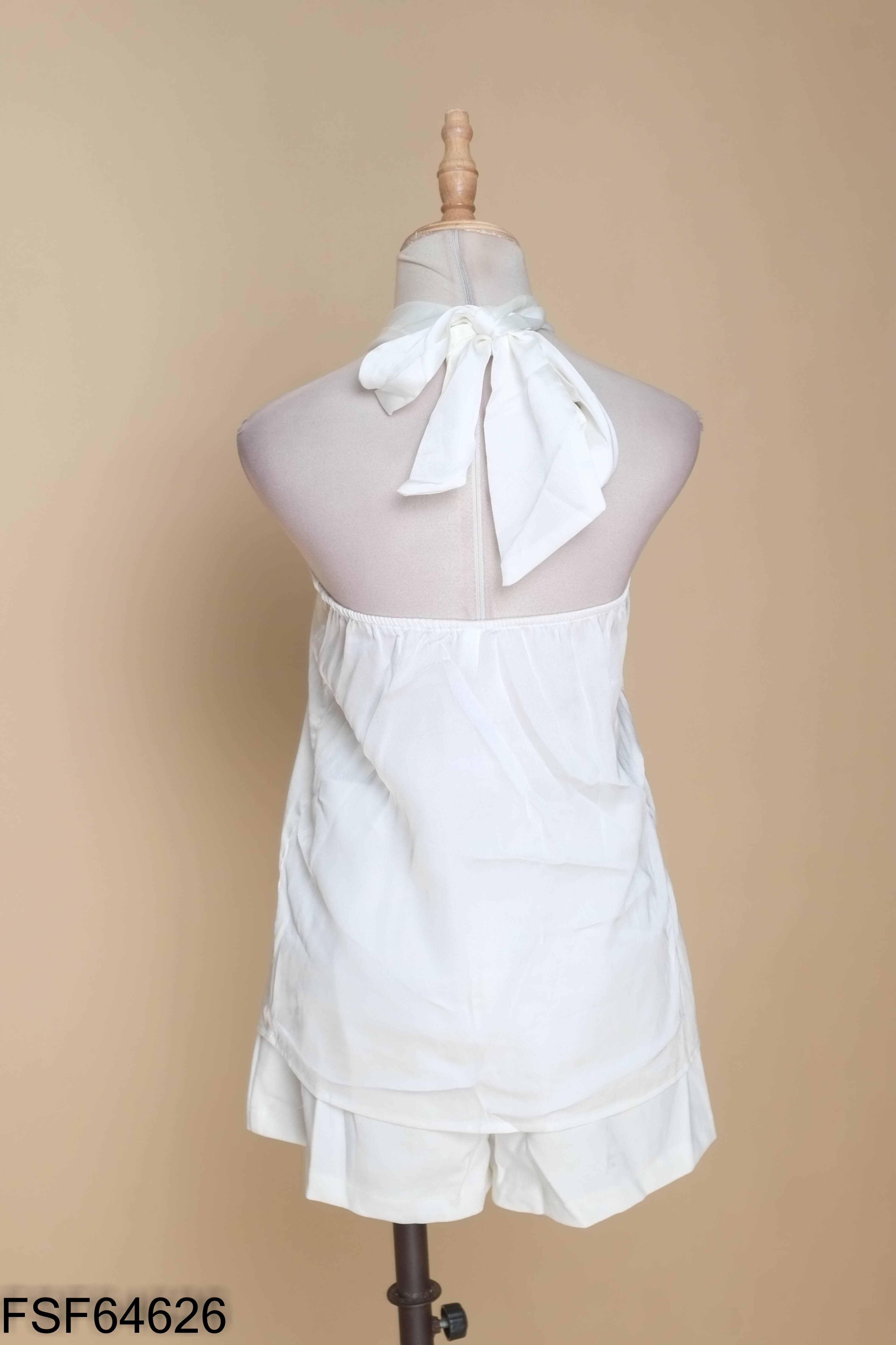 NEW Set áo lụa trắng + quần shorts