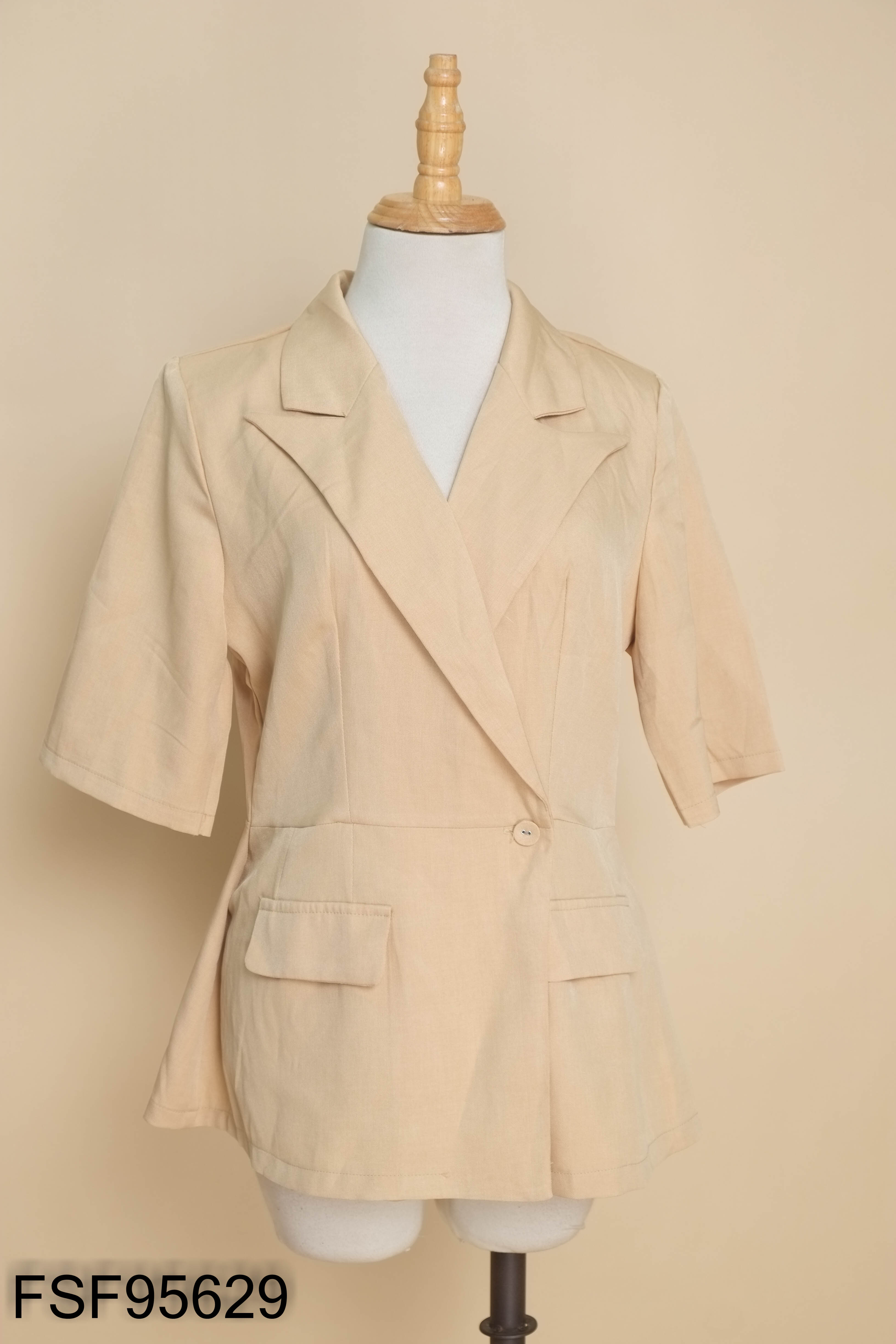 Áo blazer MADE BY MONOCO nâu be