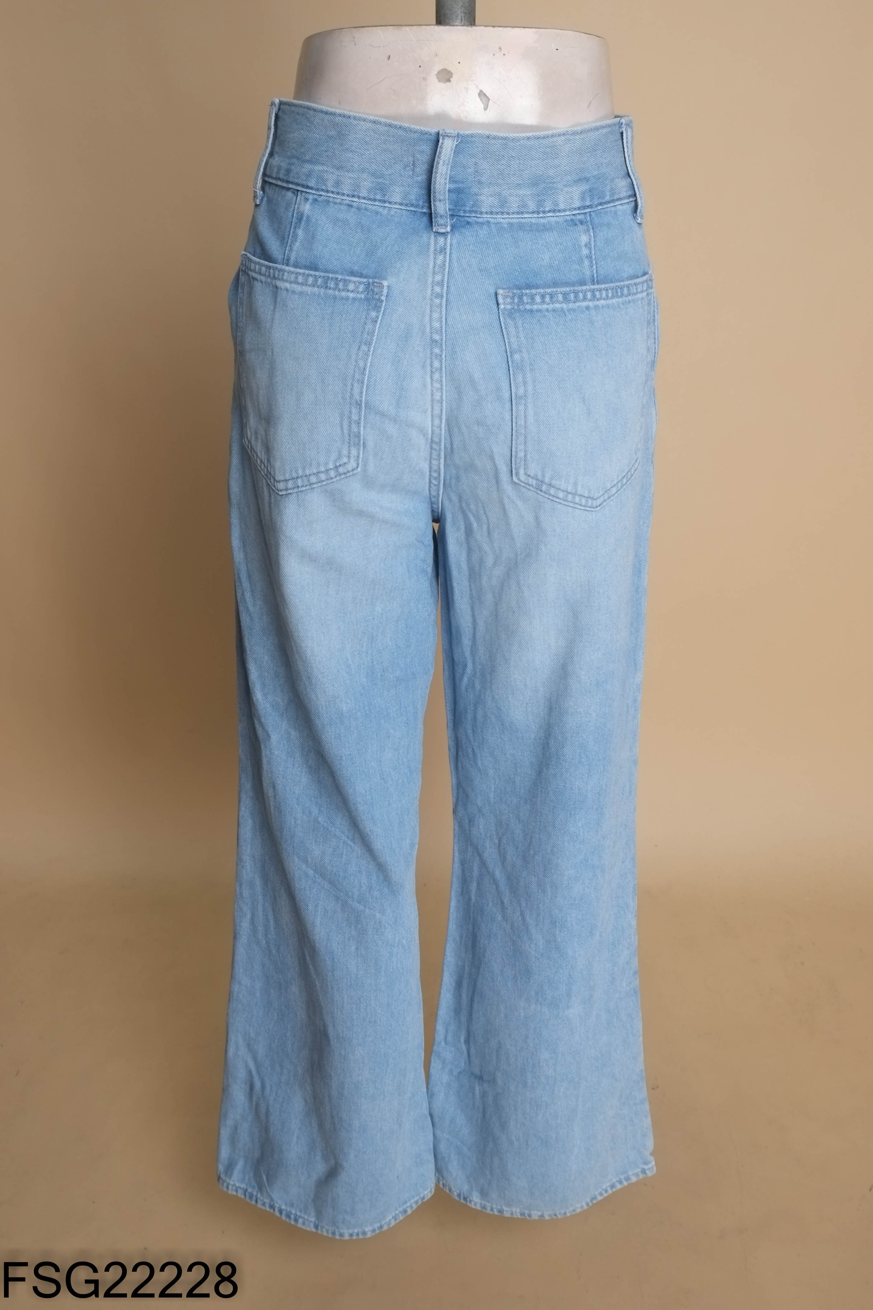 Quần UNIQLO culottes xanh
