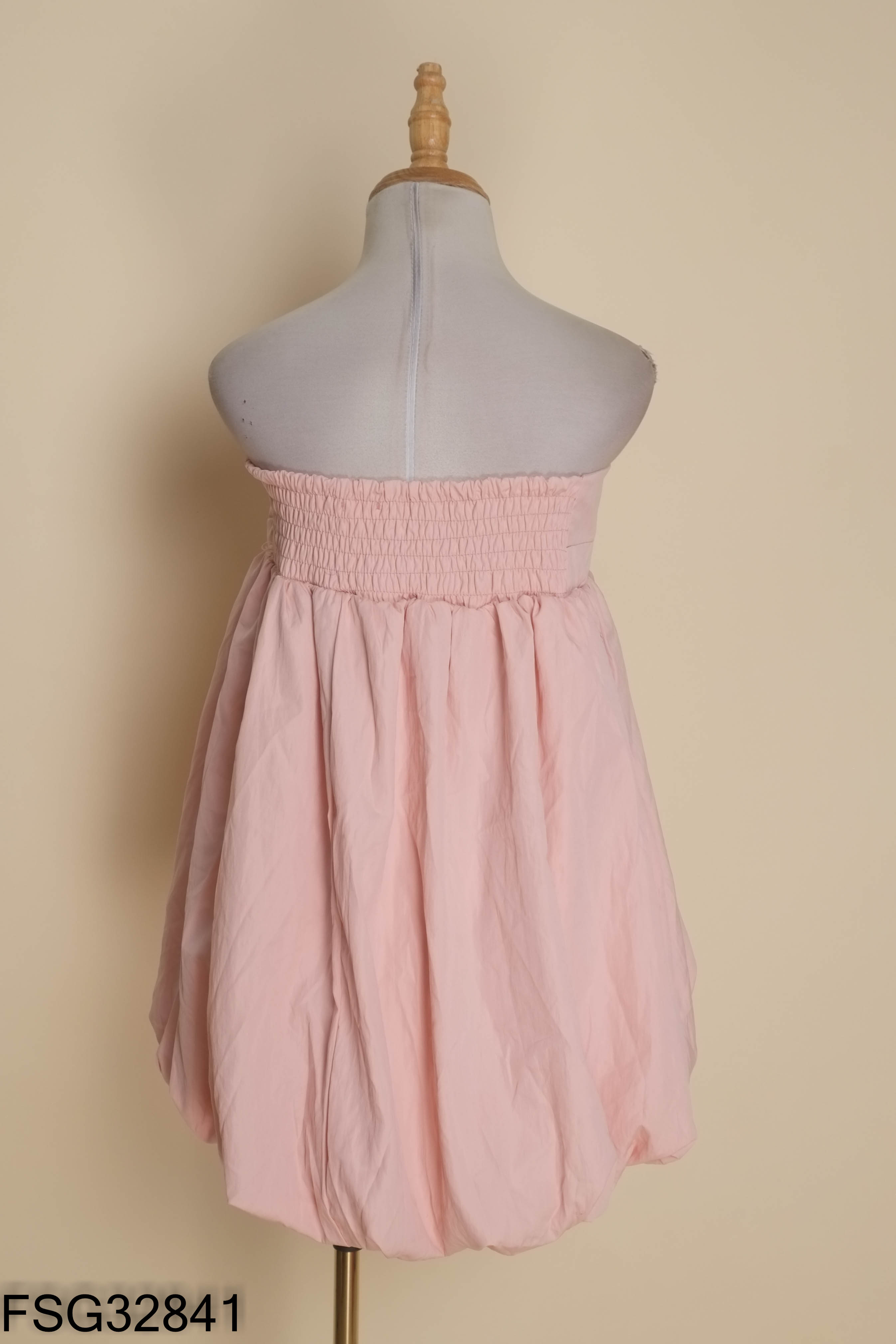 Áo quây hồng CHI.CLOSET đính nơ