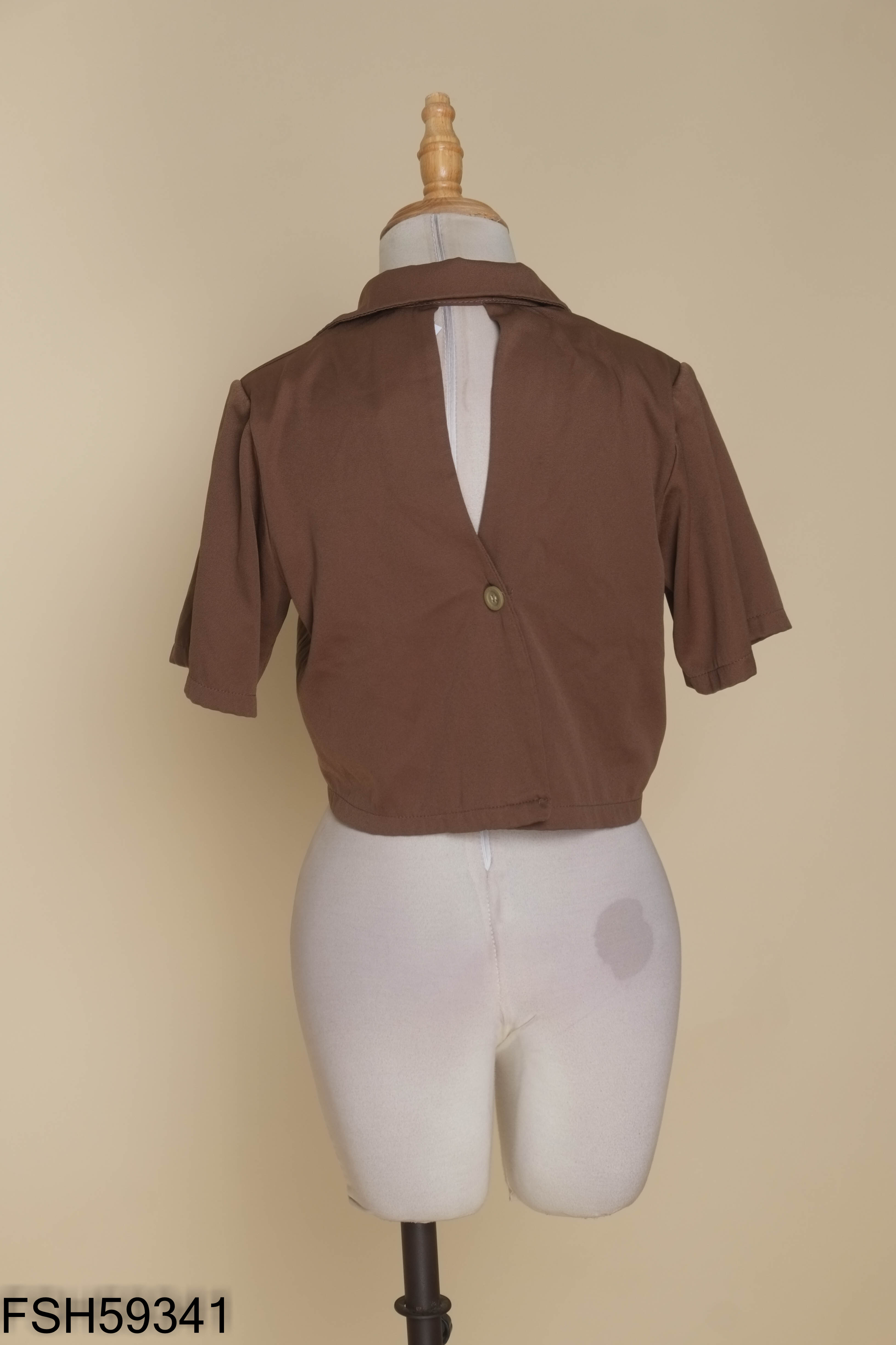 Áo blazer nâu D.N.S