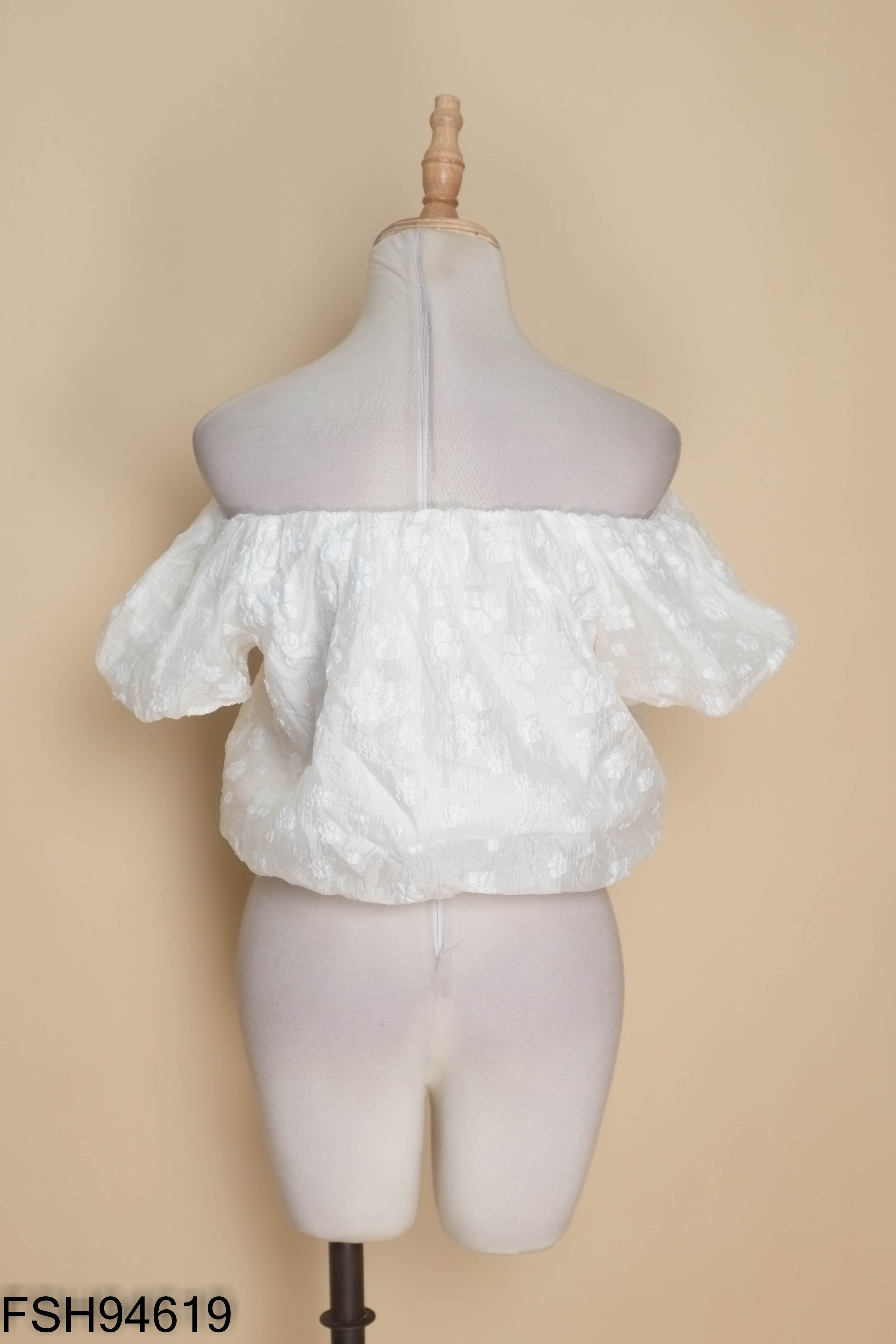 Áo babydoll be cổ chun