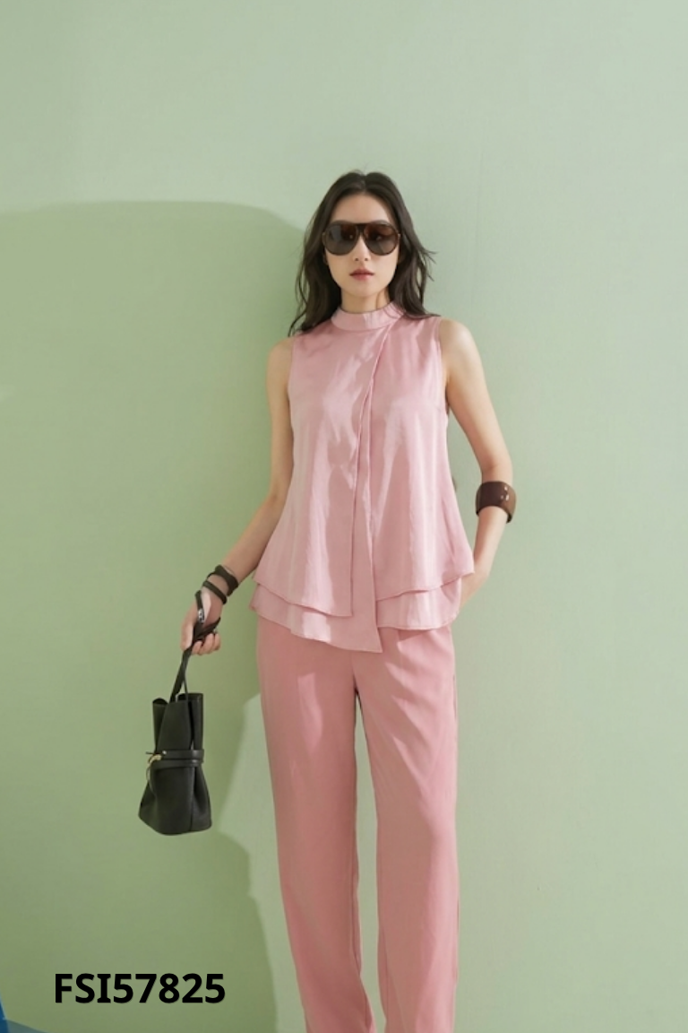 Set áo lụa + quần dài